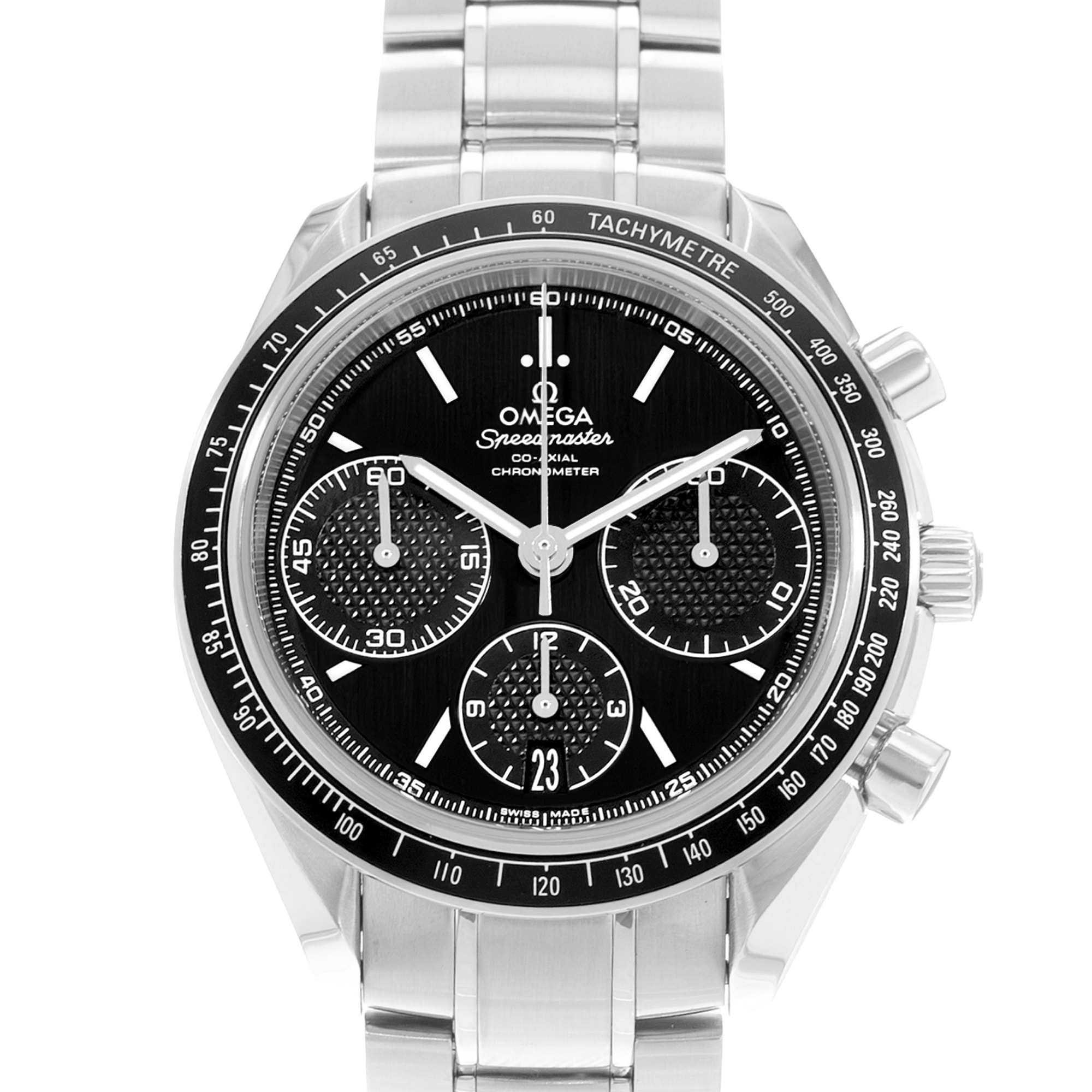 Omega Speedmaster Racing 326.30.40.50.01.001 40mm Black Dial Steel Mens Watch
