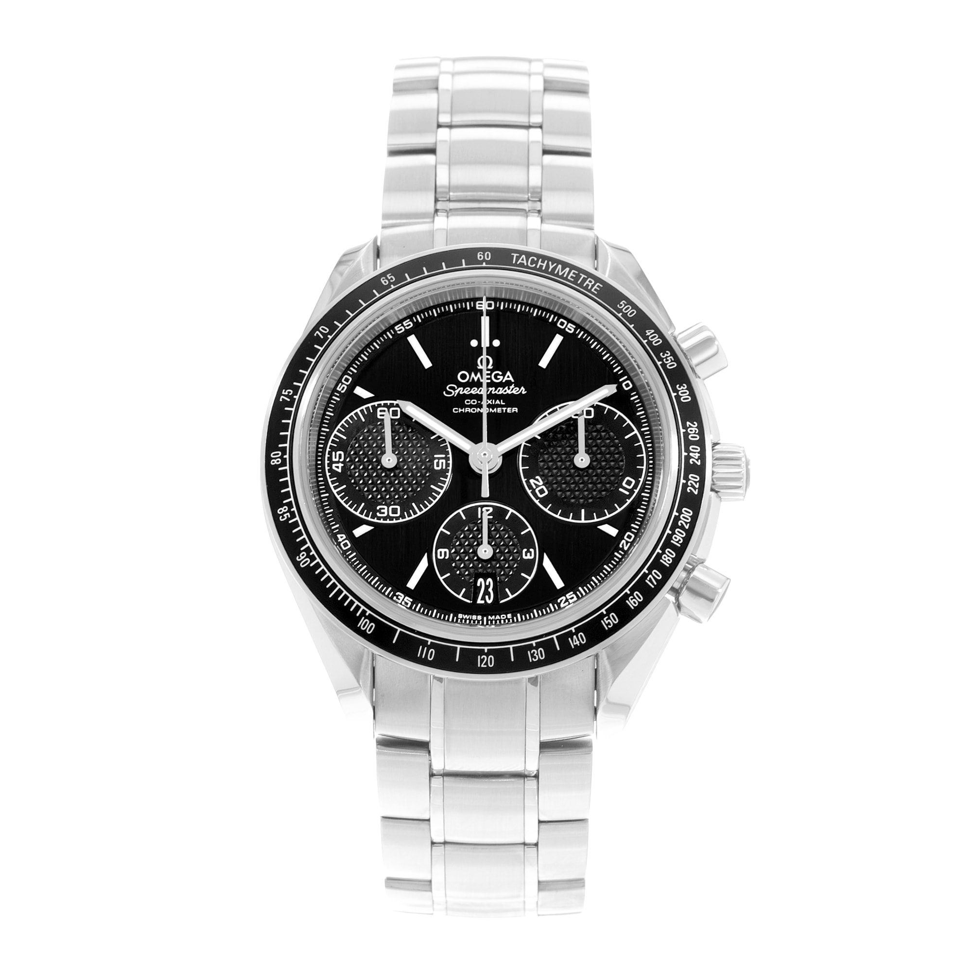 Omega Speedmaster Racing 326.30.40.50.01.001 40mm Black Dial Steel Mens Watch