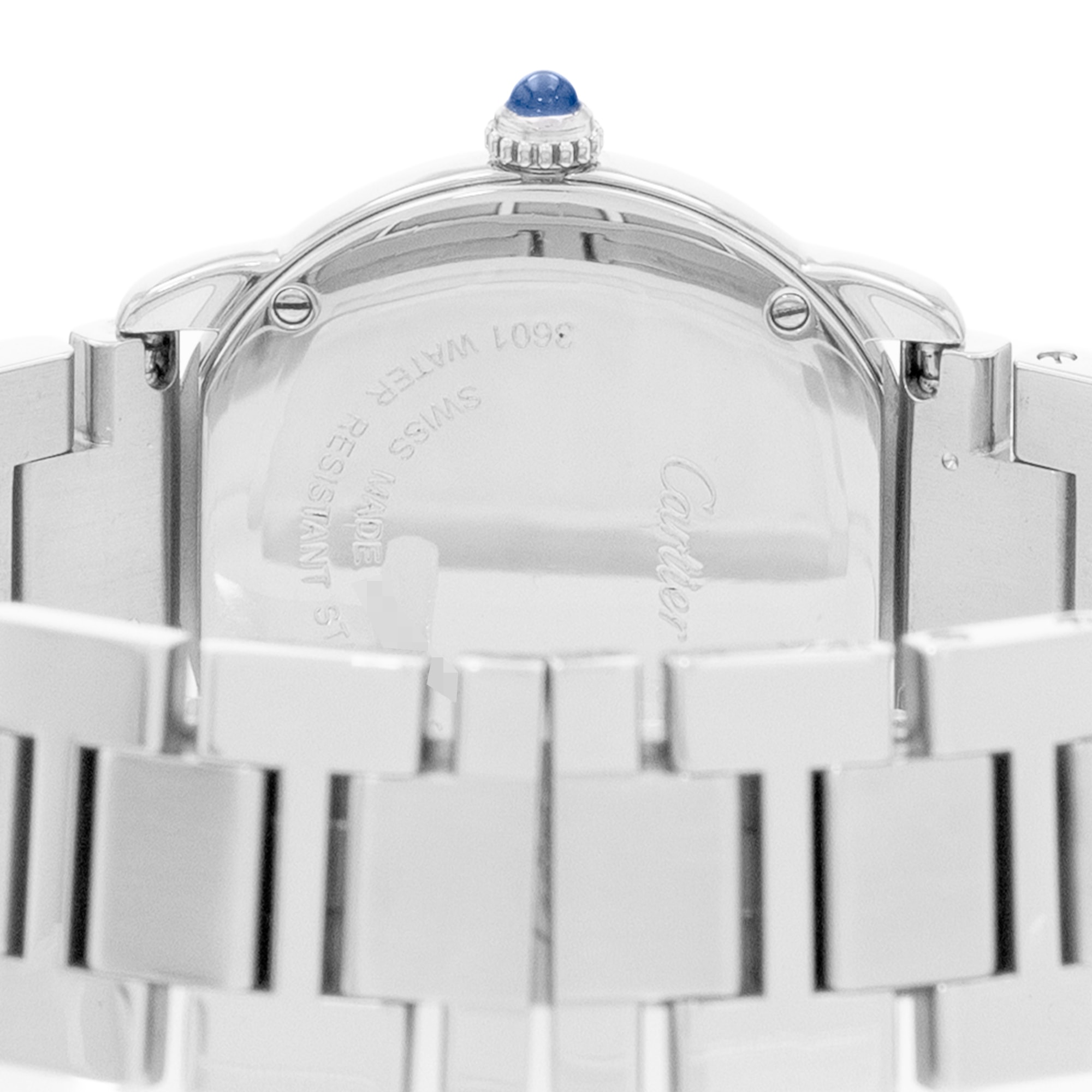 Cartier Ronde Solo de Cartier W6701004 3601 29mm Silver Steel Ladies Watch Card