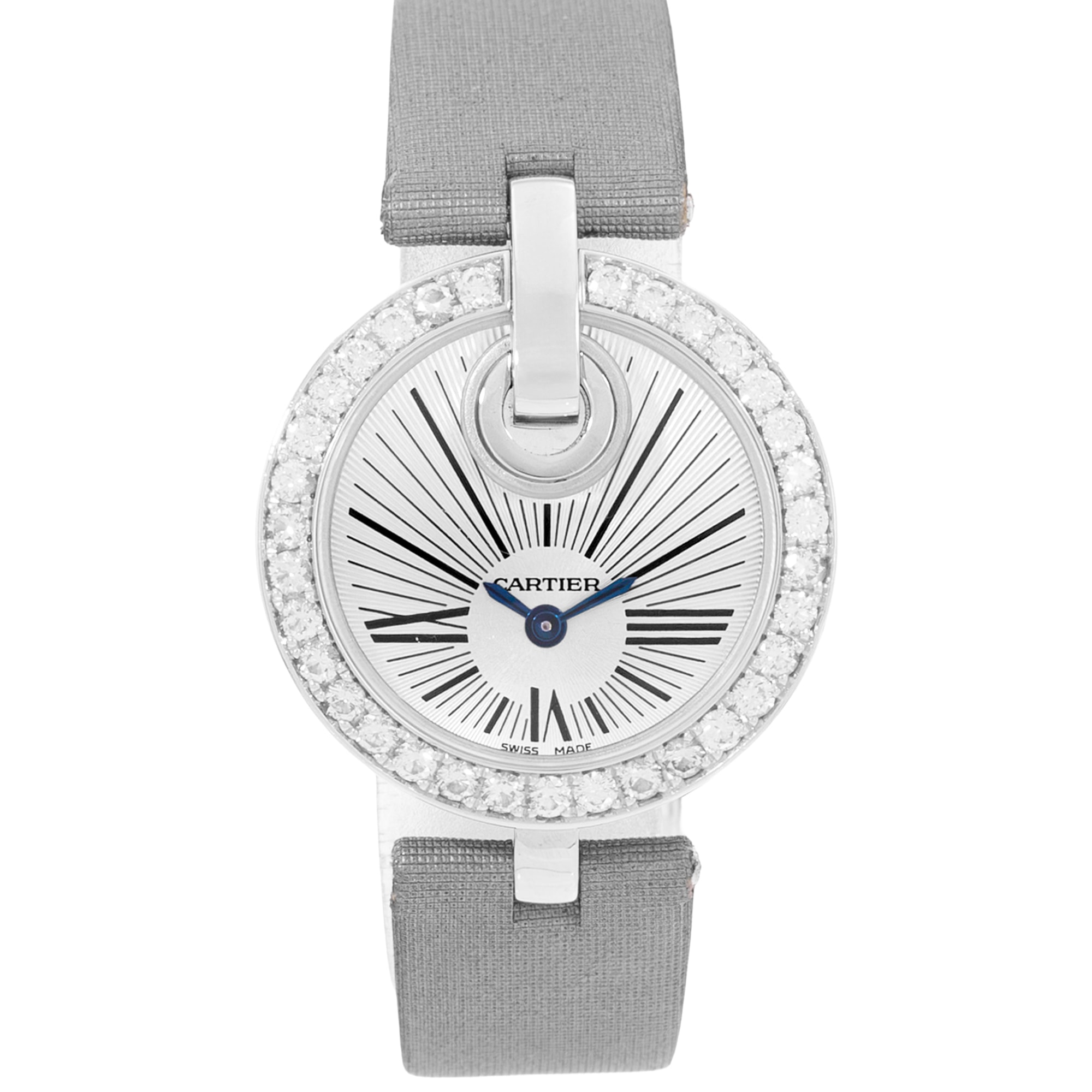 Cartier Captive de Cartier WG600008 3117 27mm Small Diamonds White Gold