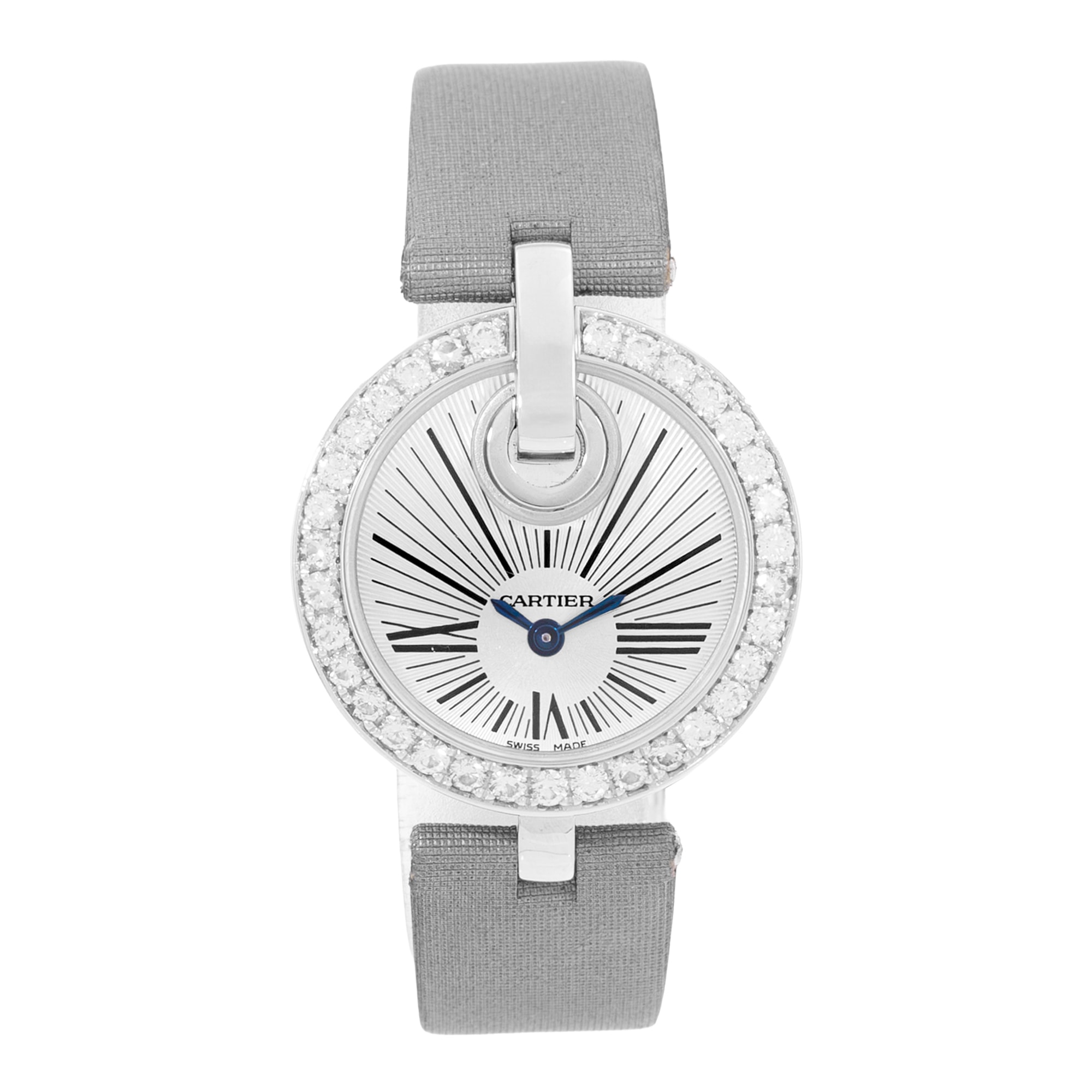 Cartier Captive de Cartier WG600008 3117 27mm Small Diamonds White Gold