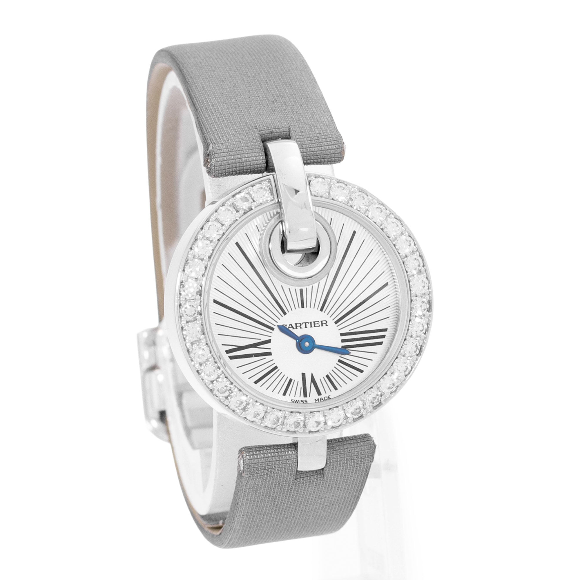 Cartier Captive de Cartier WG600008 3117 27mm Small Diamonds White Gold