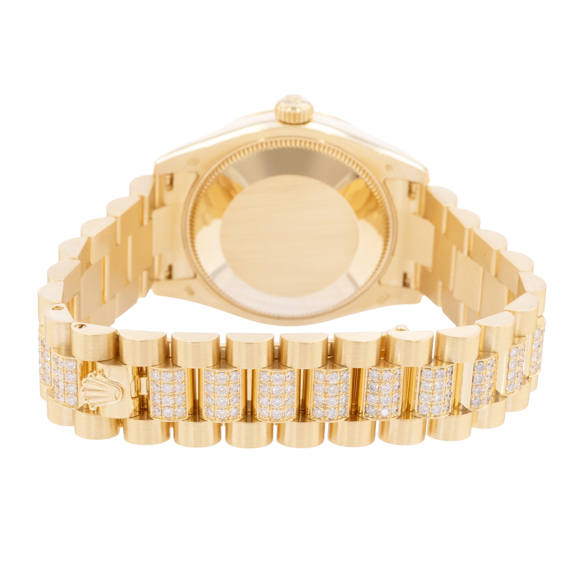 Rolex Datejust 31 178288 Silver Diamond Gold Presidential Ladies Watch