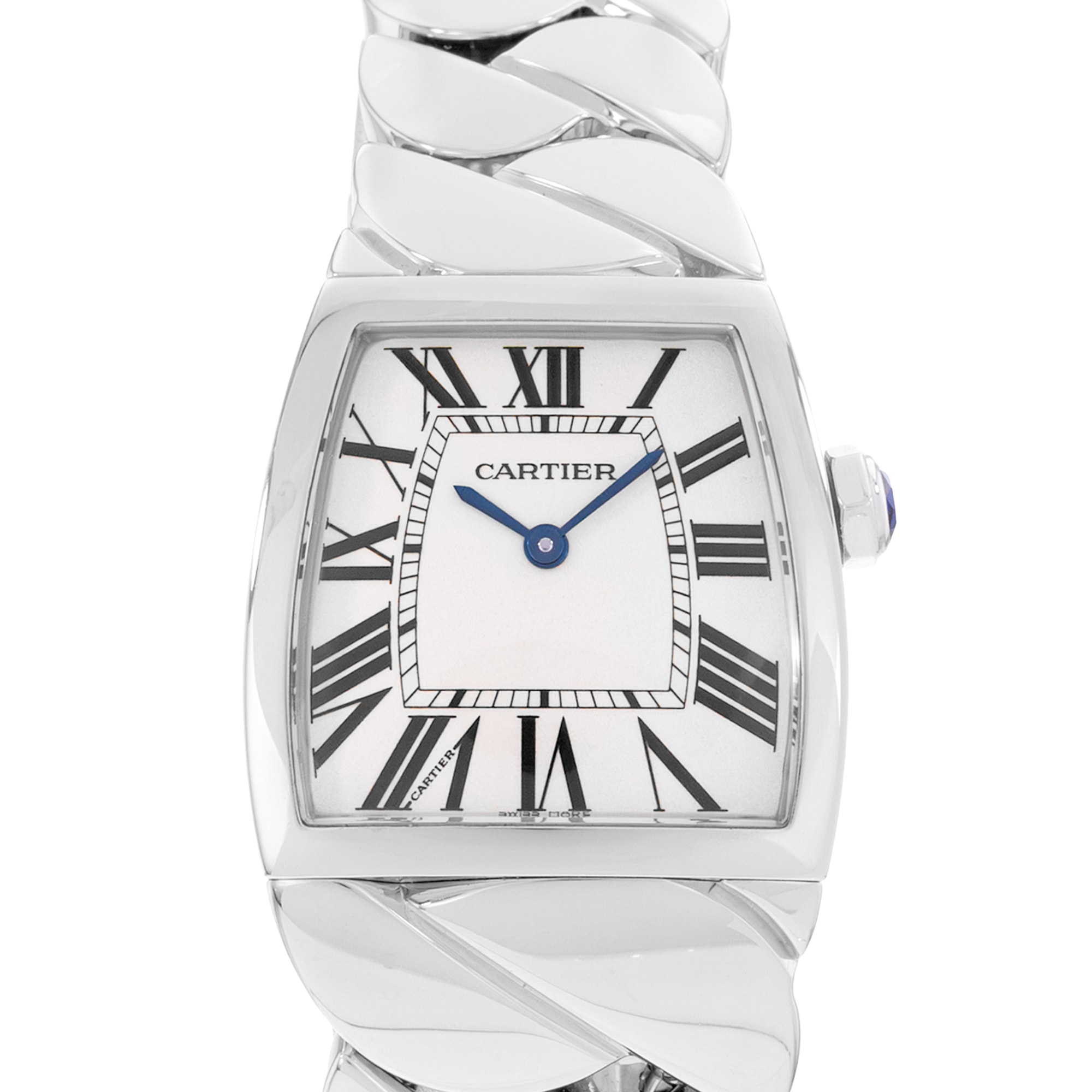 Cartier La Dona W660022I 2835 28mm Steel White Roman Ladies Watch