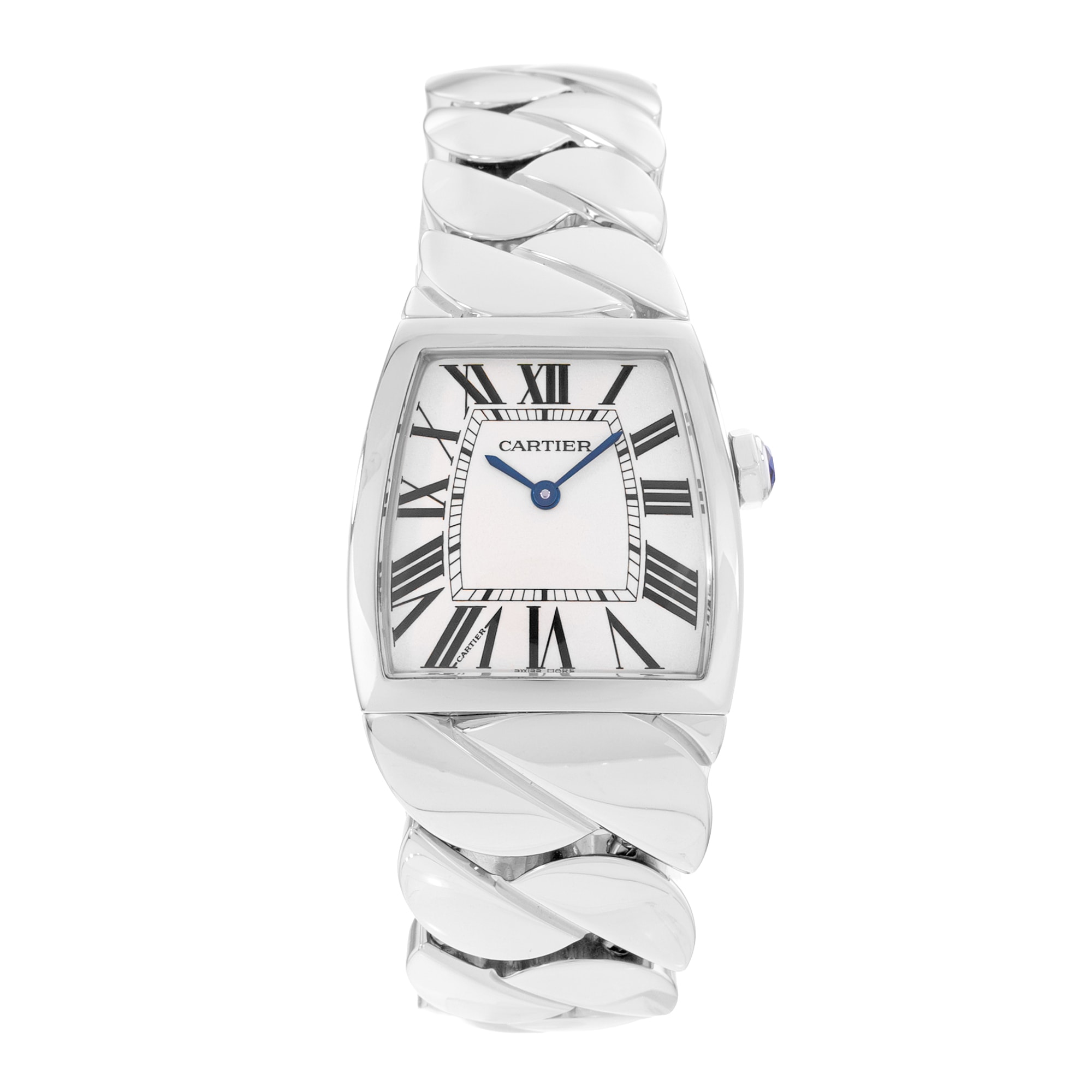 Cartier La Dona W660022I 2835 28mm Steel White Roman Ladies Watch