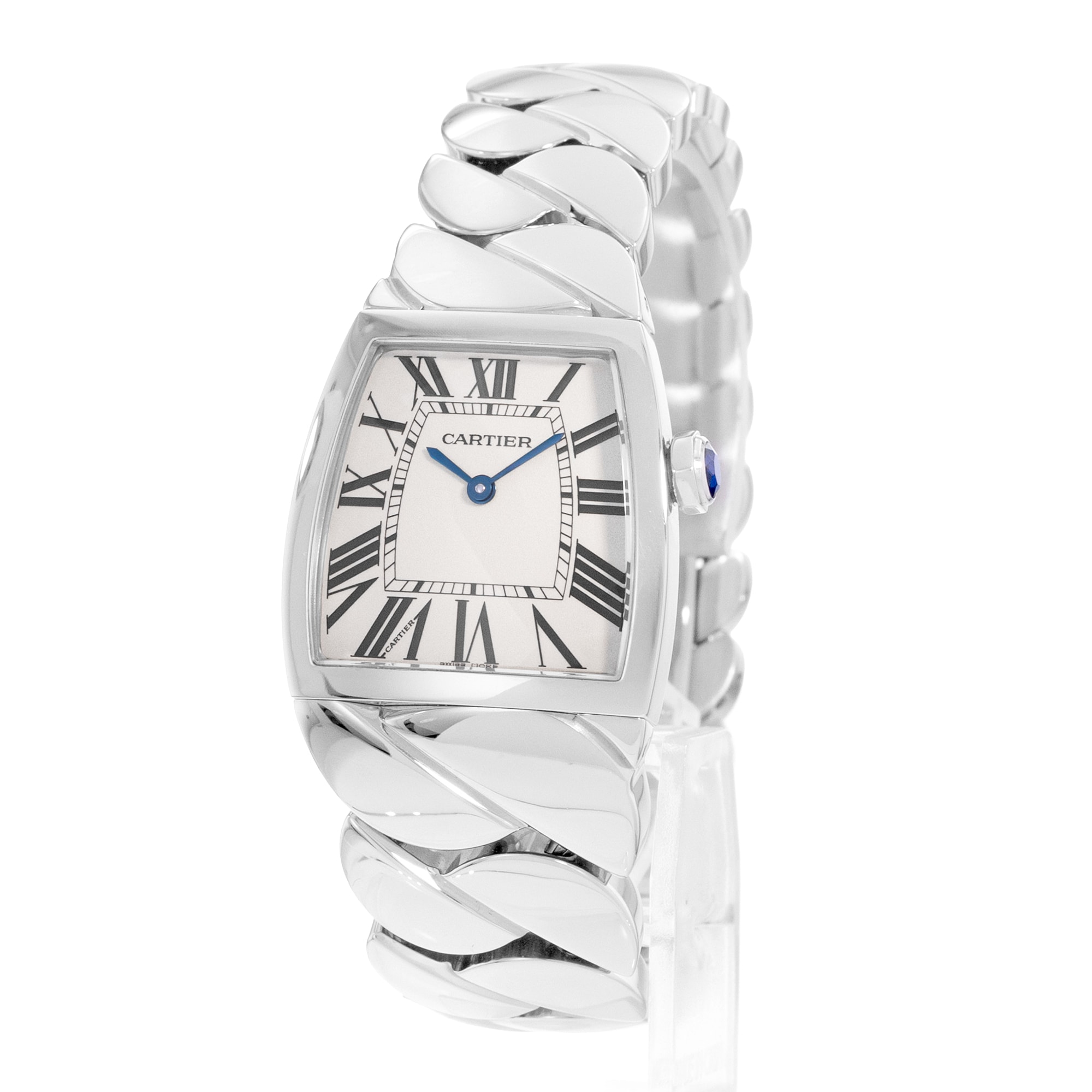 Cartier La Dona W660022I 2835 28mm Steel White Roman Ladies Watch
