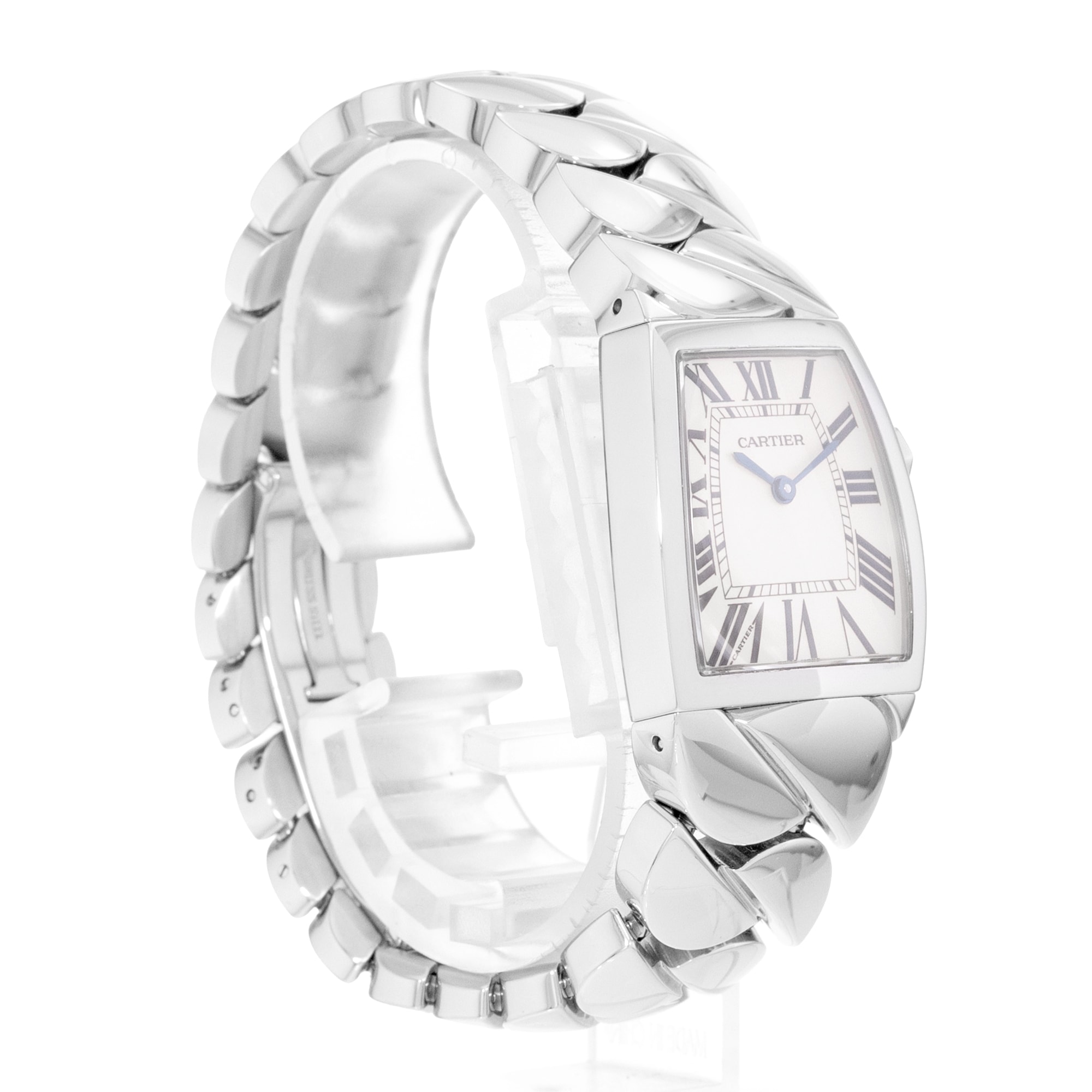 Cartier La Dona W660022I 2835 28mm Steel White Roman Ladies Watch