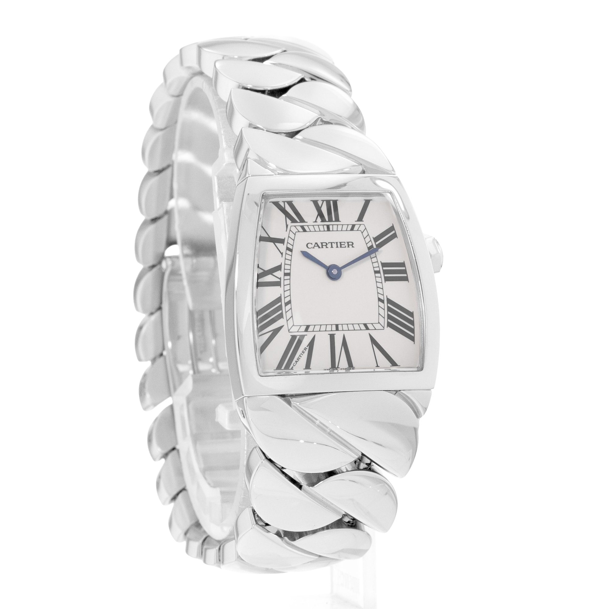 Cartier La Dona W660022I 2835 28mm Steel White Roman Ladies Watch