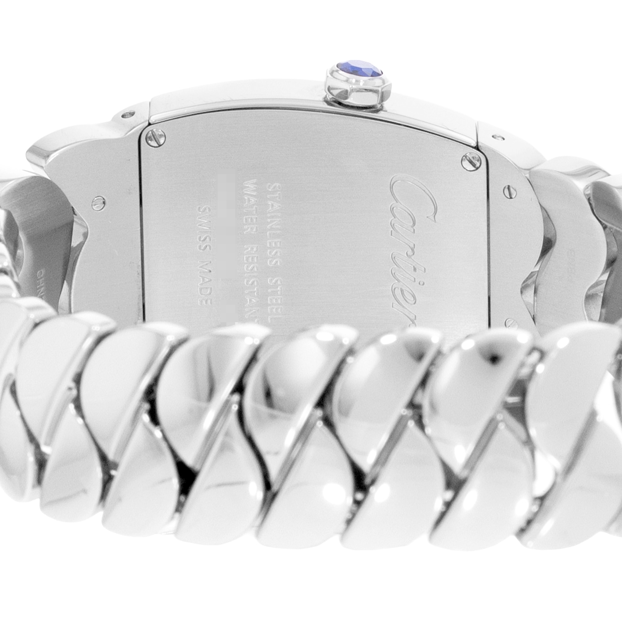 Cartier La Dona W660022I 2835 28mm Steel White Roman Ladies Watch