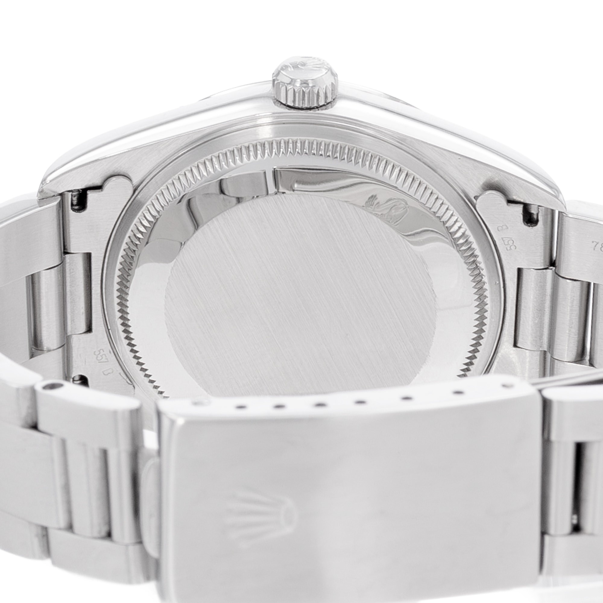 Rolex Air King 34 14000 White Roman Dial Steel Automatic Oyster Mens Watch