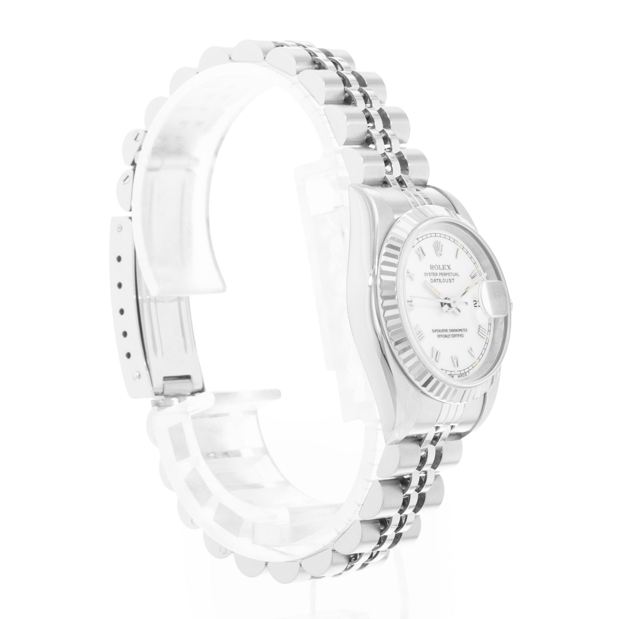 Rolex Datejust 26 69174 Vintage Steel Jubilee Automatic Ladies Watch Papers