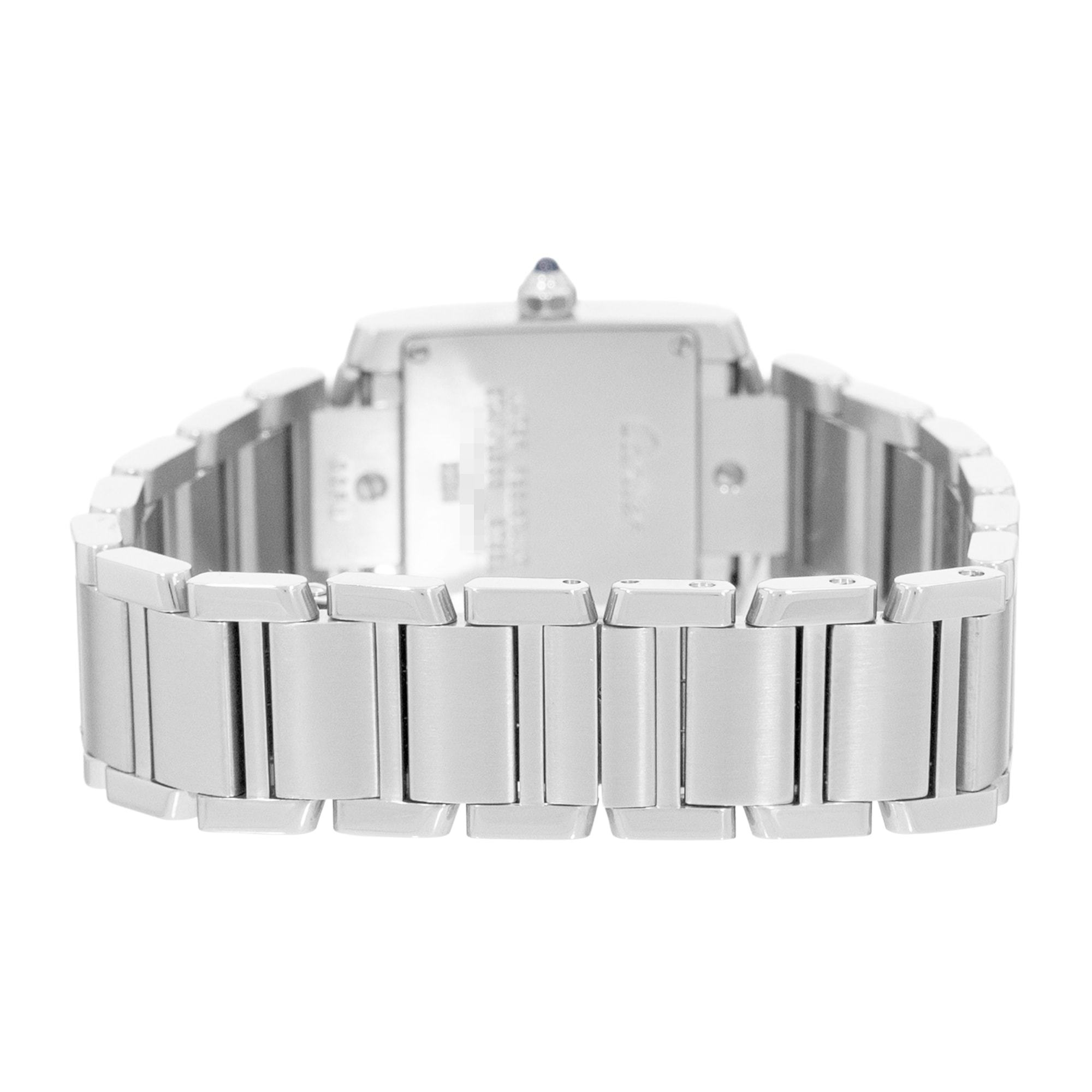 Cartier Tank Francaise W51008Q3 2384 20mm Small Steel Ladies Watch Box Papers