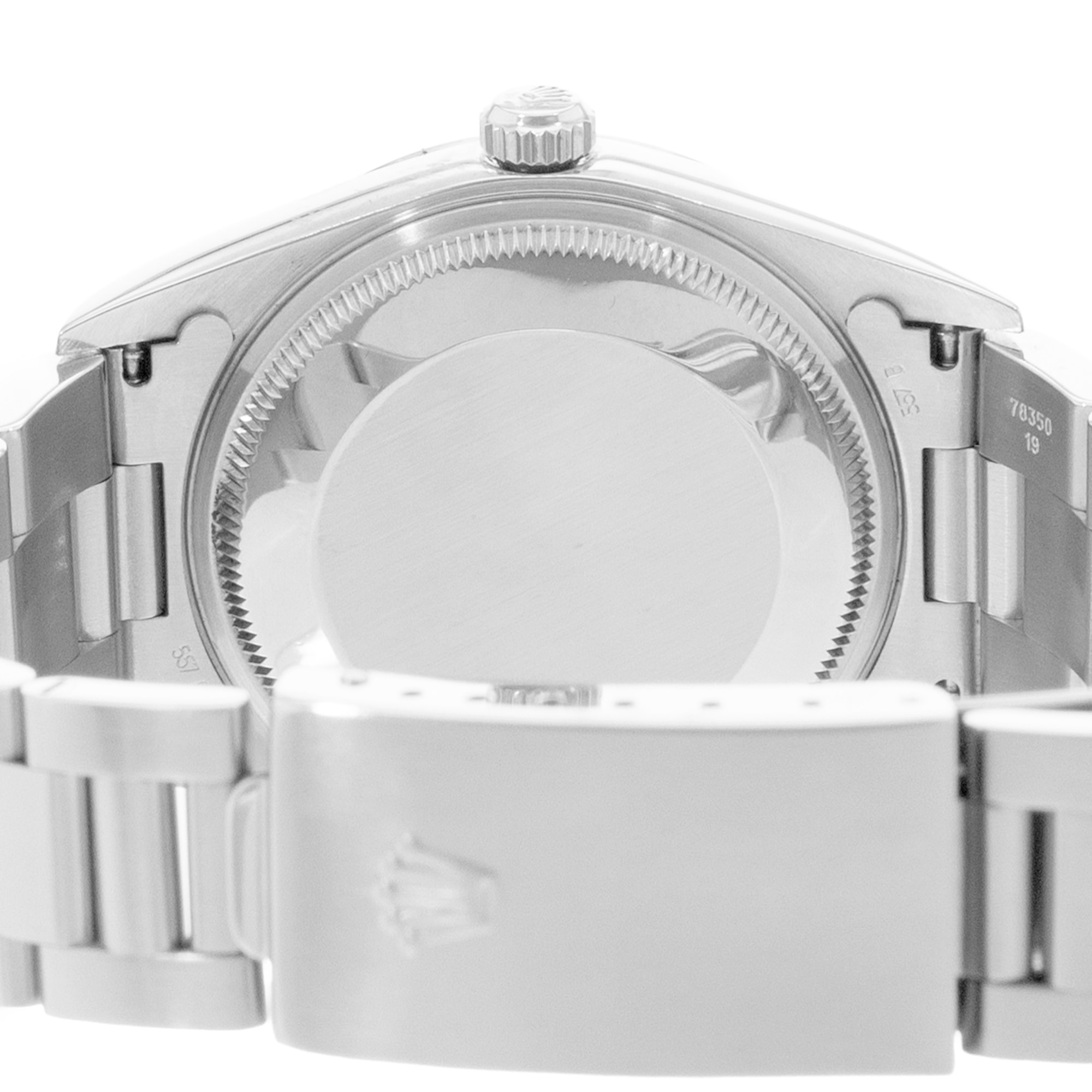 Rolex Air King 34 14000 Vintage Blue Dial Steel Oyster Automatic Mens Watch