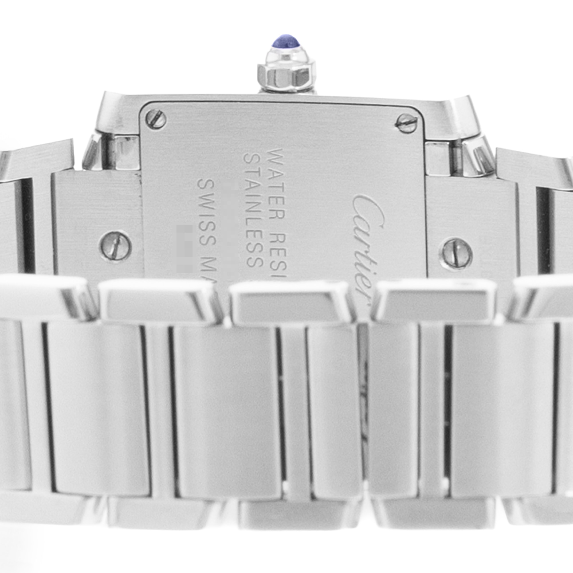 Cartier Tank Francaise W51008Q3 3217 20mm Small Silver Steel Ladies Watch