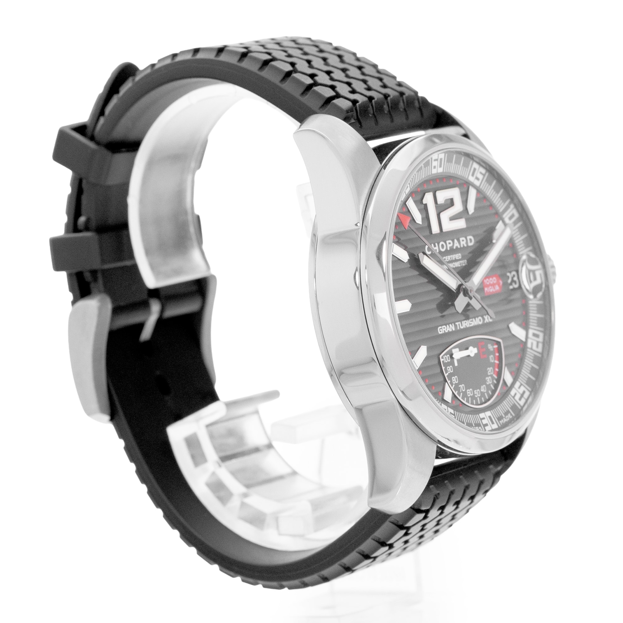 Chopard Mille Miglia 8997 44mm Silver Dial Steel Mens Watch