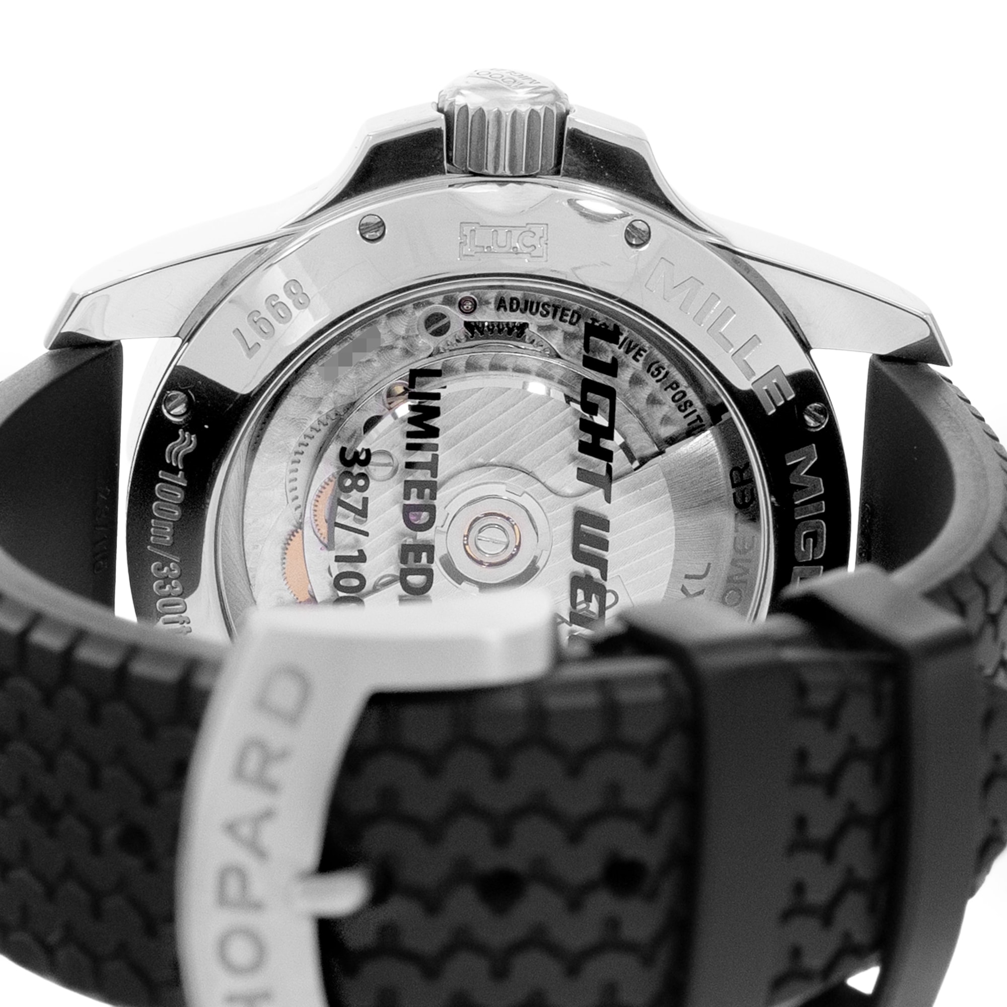 Chopard Mille Miglia 8997 44mm Silver Dial Steel Mens Watch