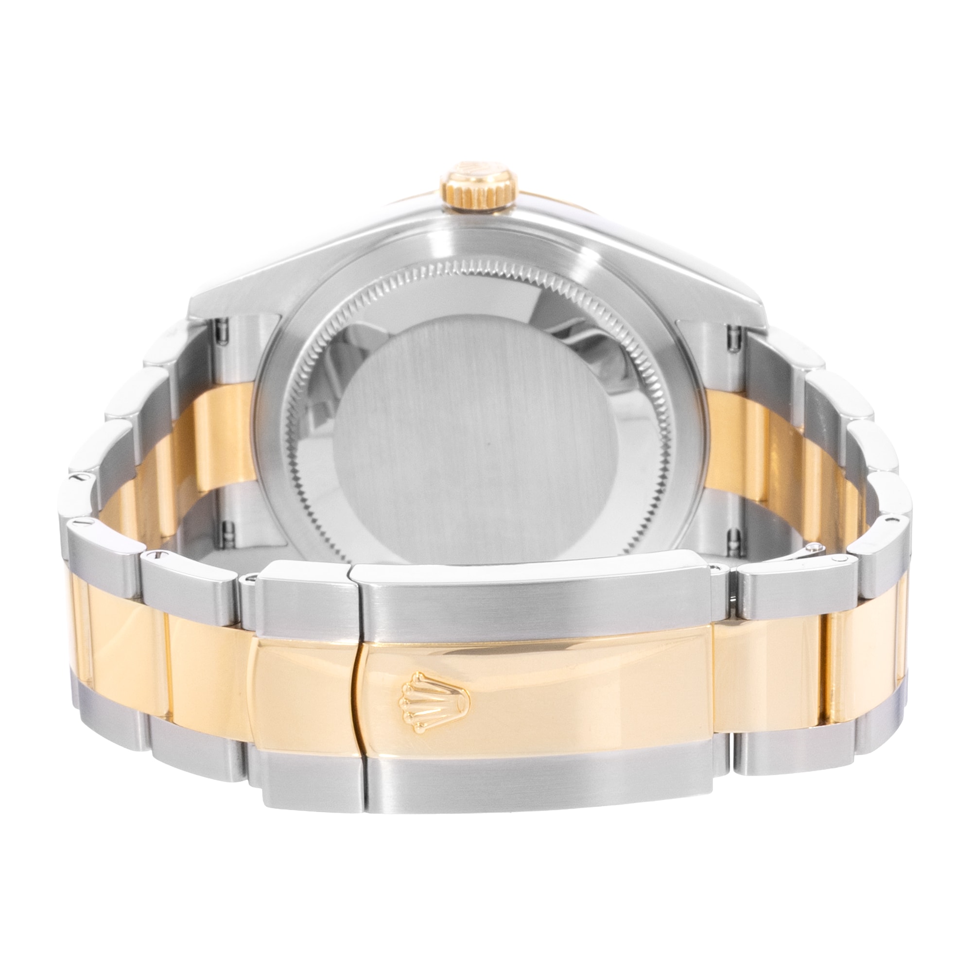 Rolex Sky-Dweller 326933 42mm Champagne Steel Yellow Gold Mens Watch Card