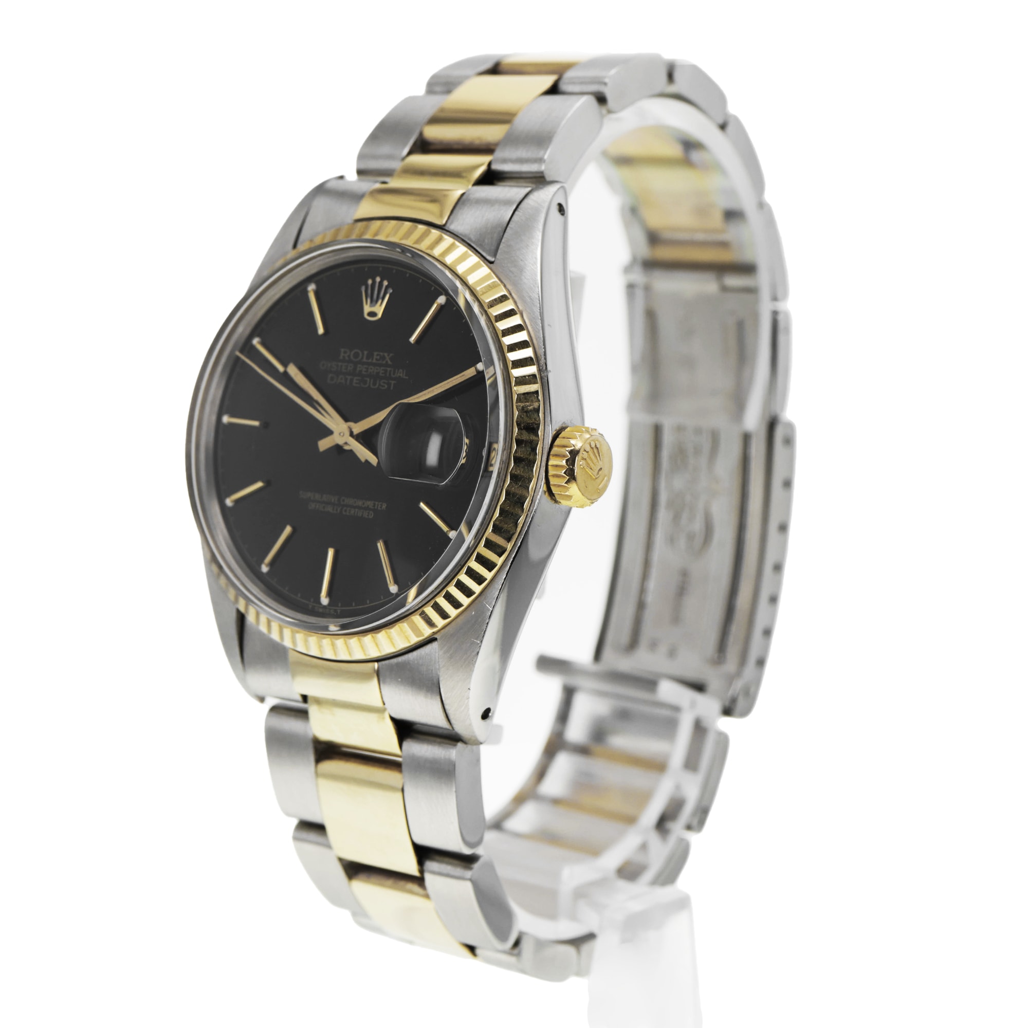 Rolex Datejust 36mm 16013 black dial oyster bracelet automatic, date