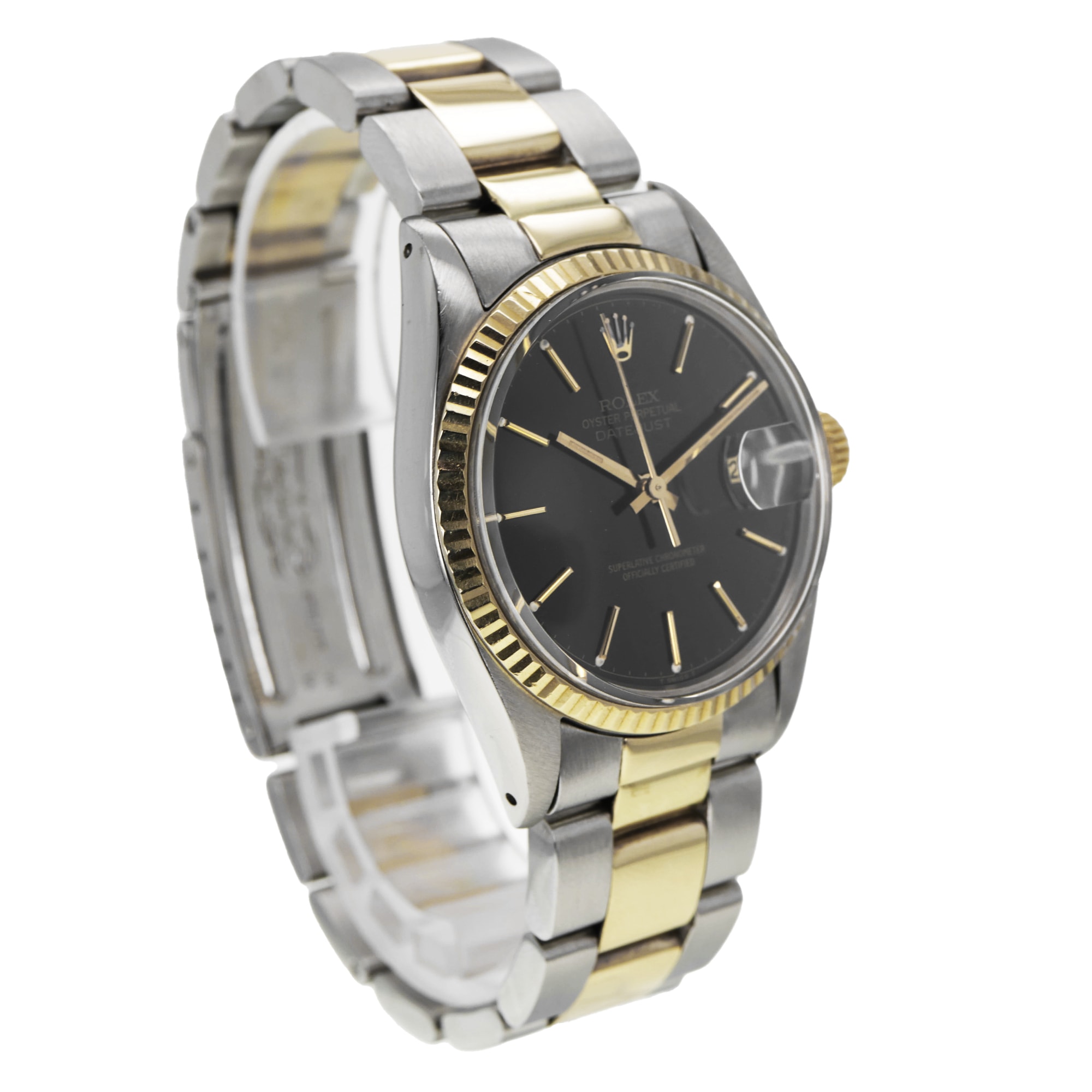 Rolex Datejust 36mm 16013 black dial oyster bracelet automatic, date