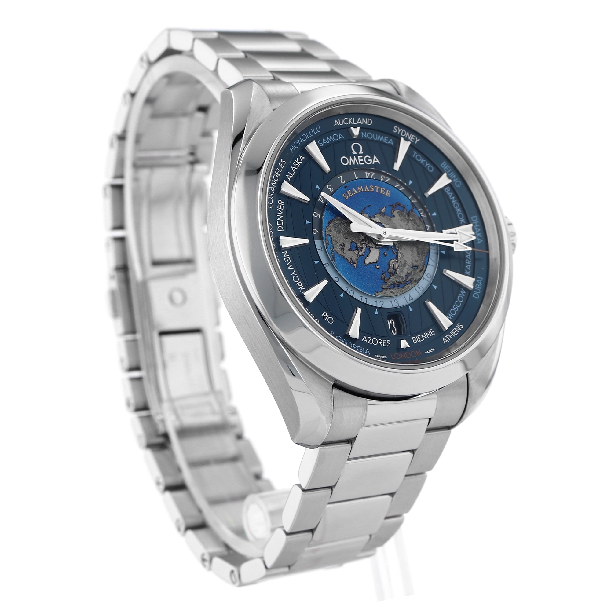 Omega Seamaster Aqua Terra GMT Worldtimer 220.10.43.22.03.001
