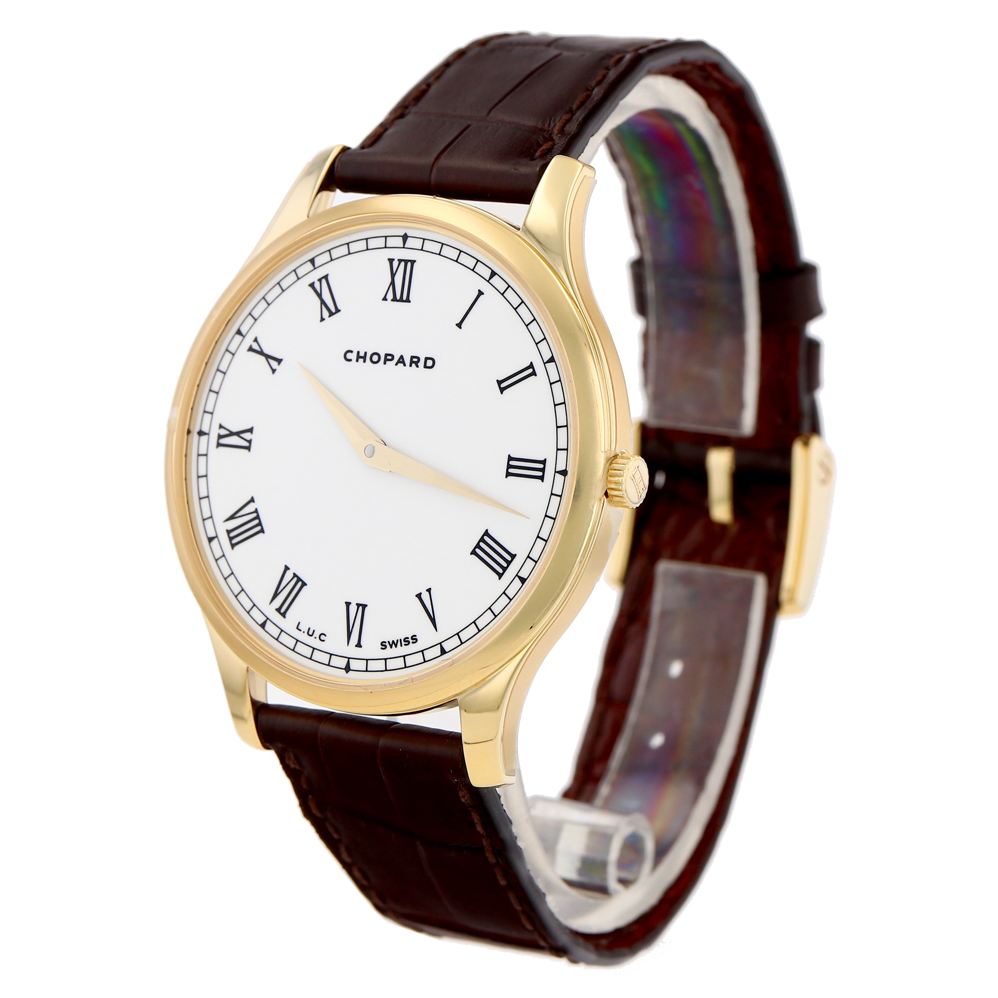 Chopard L.U.C 161902-0001 White Roman 18k
