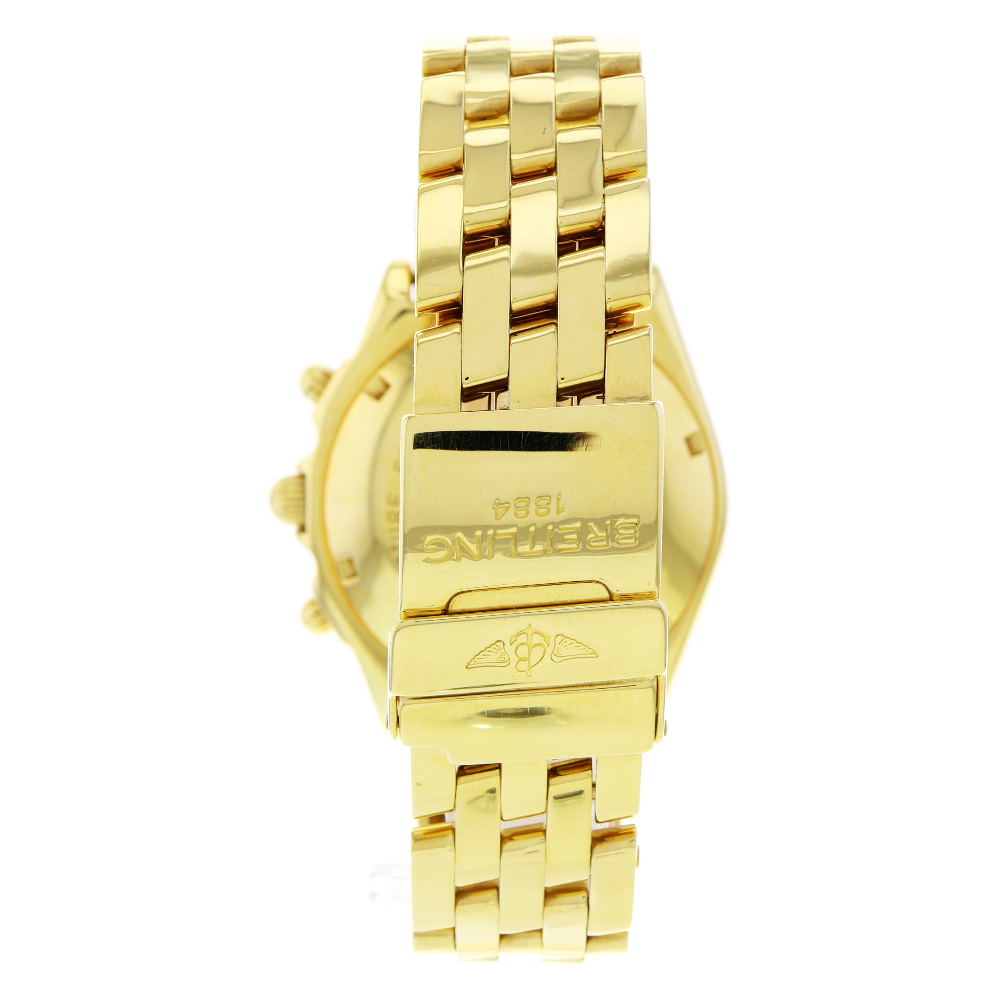 Breitling Chronomat K13050.1 18k Yellow Gold Chronograph