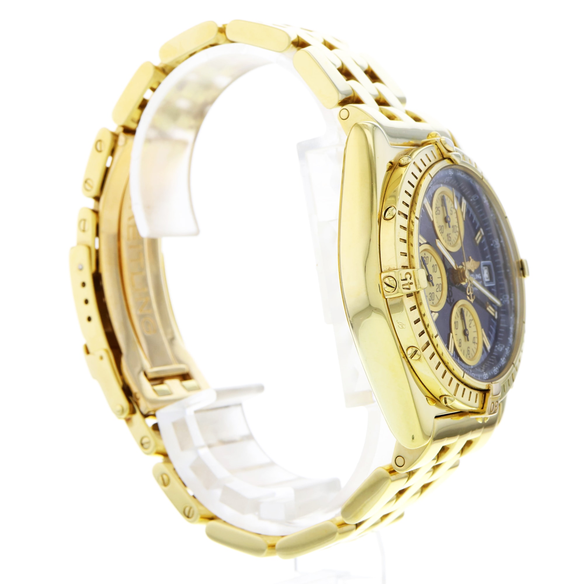 Breitling Chronomat K13050.1 18k Yellow Gold Chronograph
