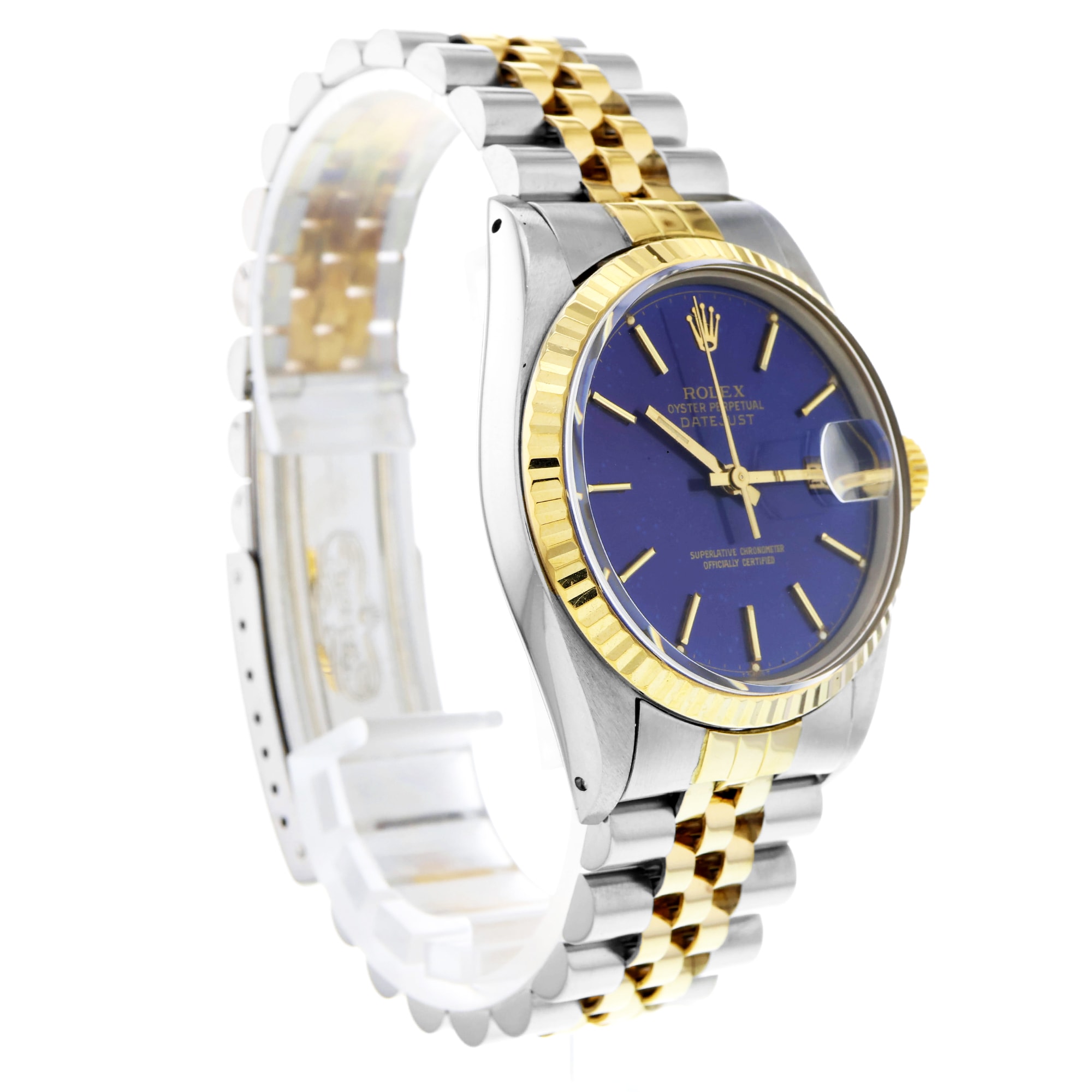 Rolex Datejust 36 16013 Blue Dial Automatic Date