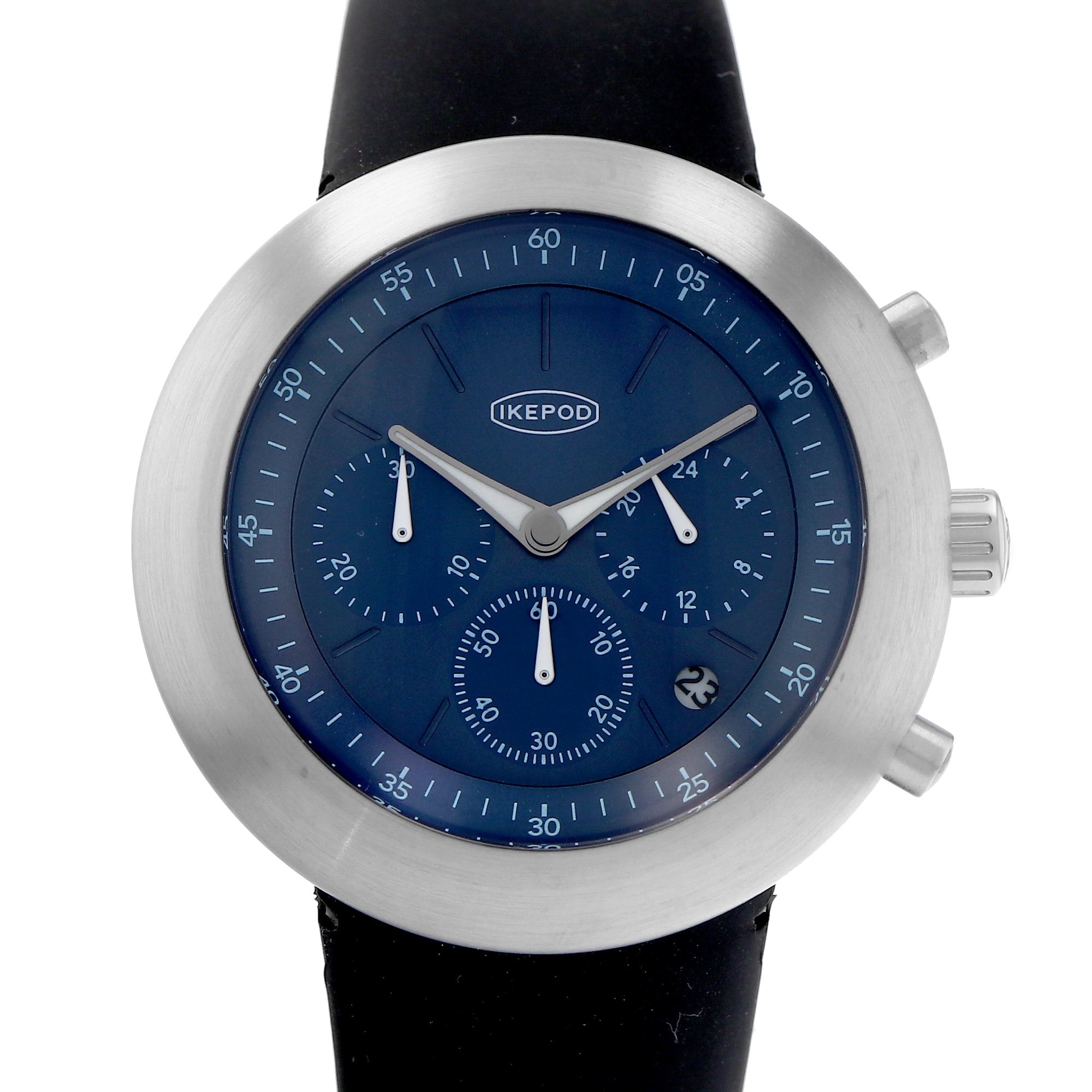 Ikepod Chronopod Blue Suede 006 C006