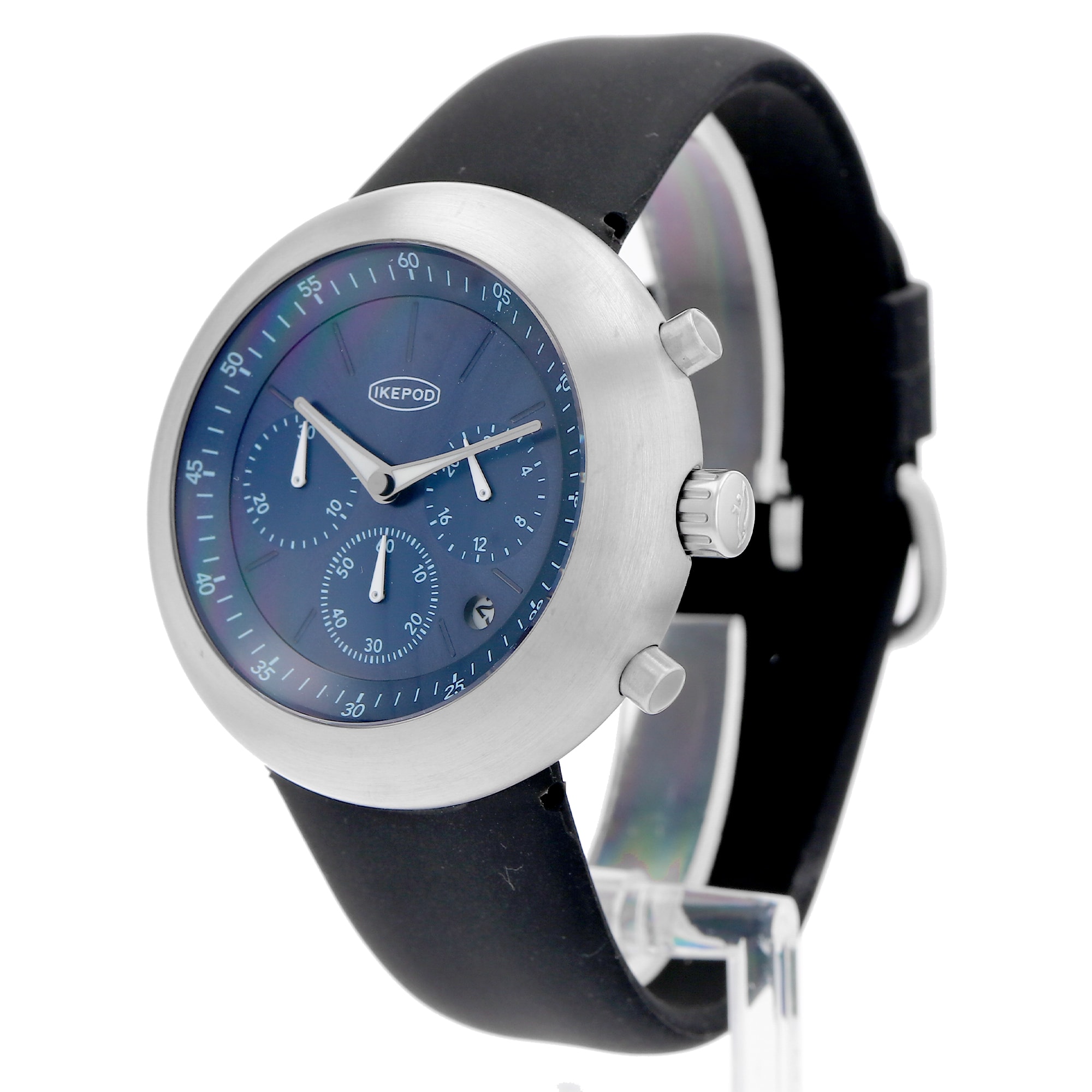 Ikepod Chronopod Blue Suede 006 C006