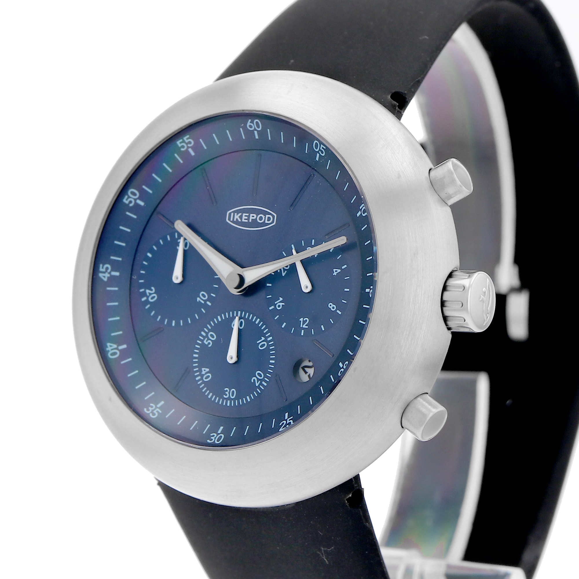Ikepod Chronopod Blue Suede 006 C006