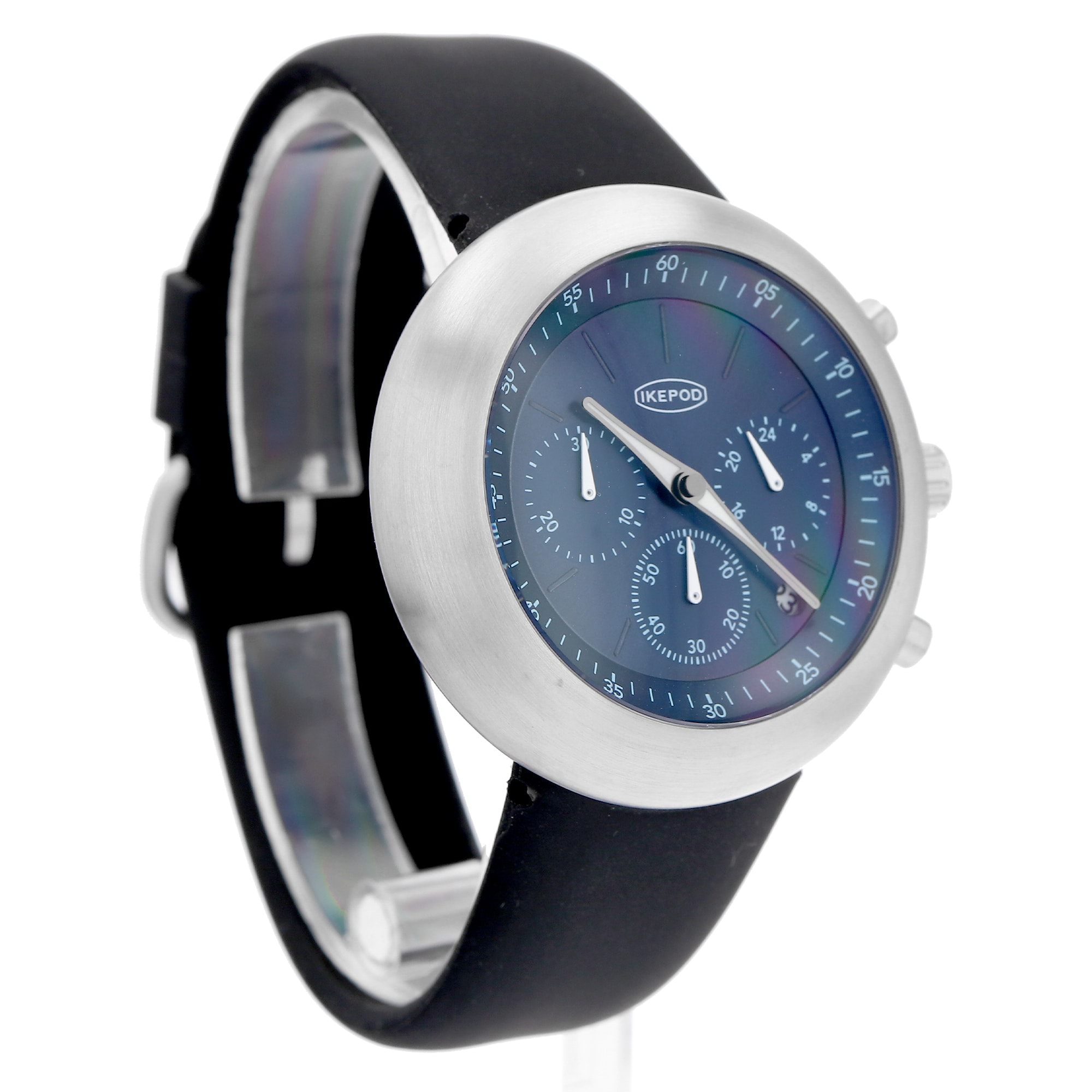 Ikepod Chronopod Blue Suede 006 C006