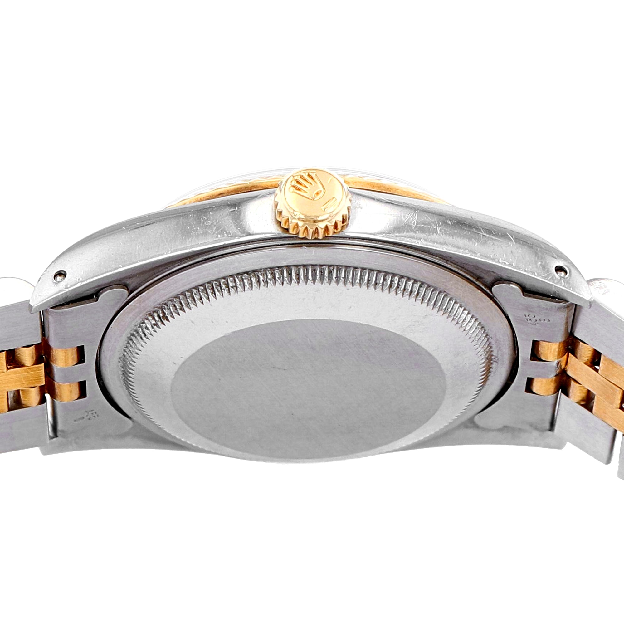Rolex Datejust 36mm 16233 yellow factory diamonds dial steel & 18K yellow gold