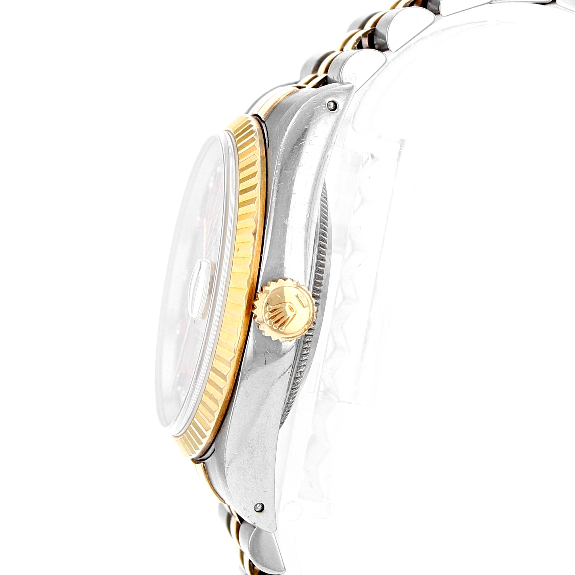 Rolex Datejust 36mm 16233 yellow factory diamonds dial steel & 18K yellow gold