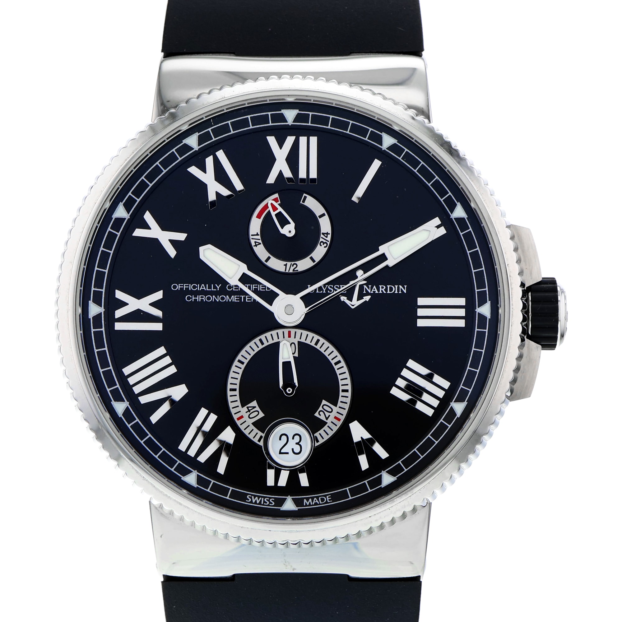 Ulysse Nardin Marine Chronometer Manufacture 1183-122 Automatic