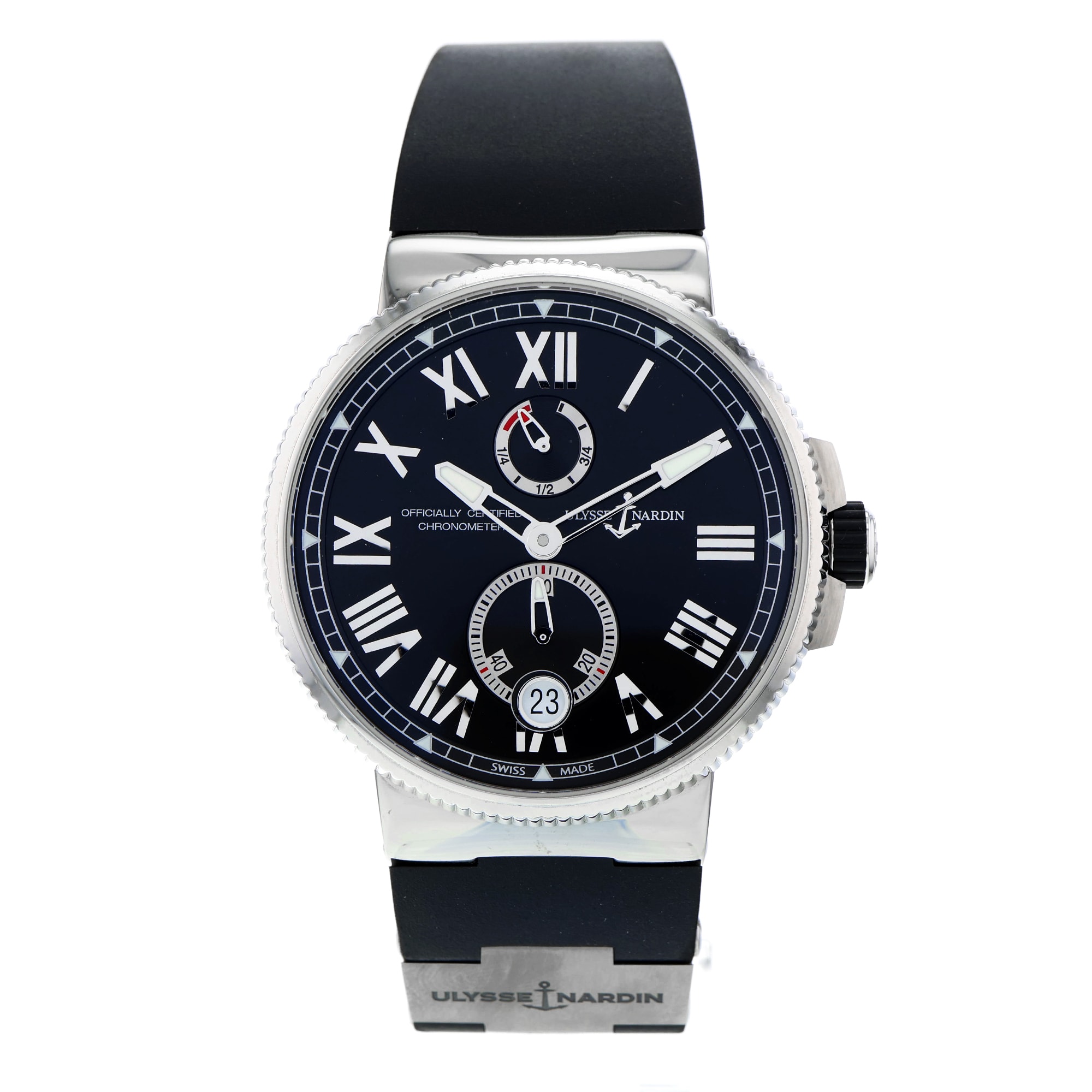 Ulysse Nardin Marine Chronometer Manufacture 1183-122 Automatic