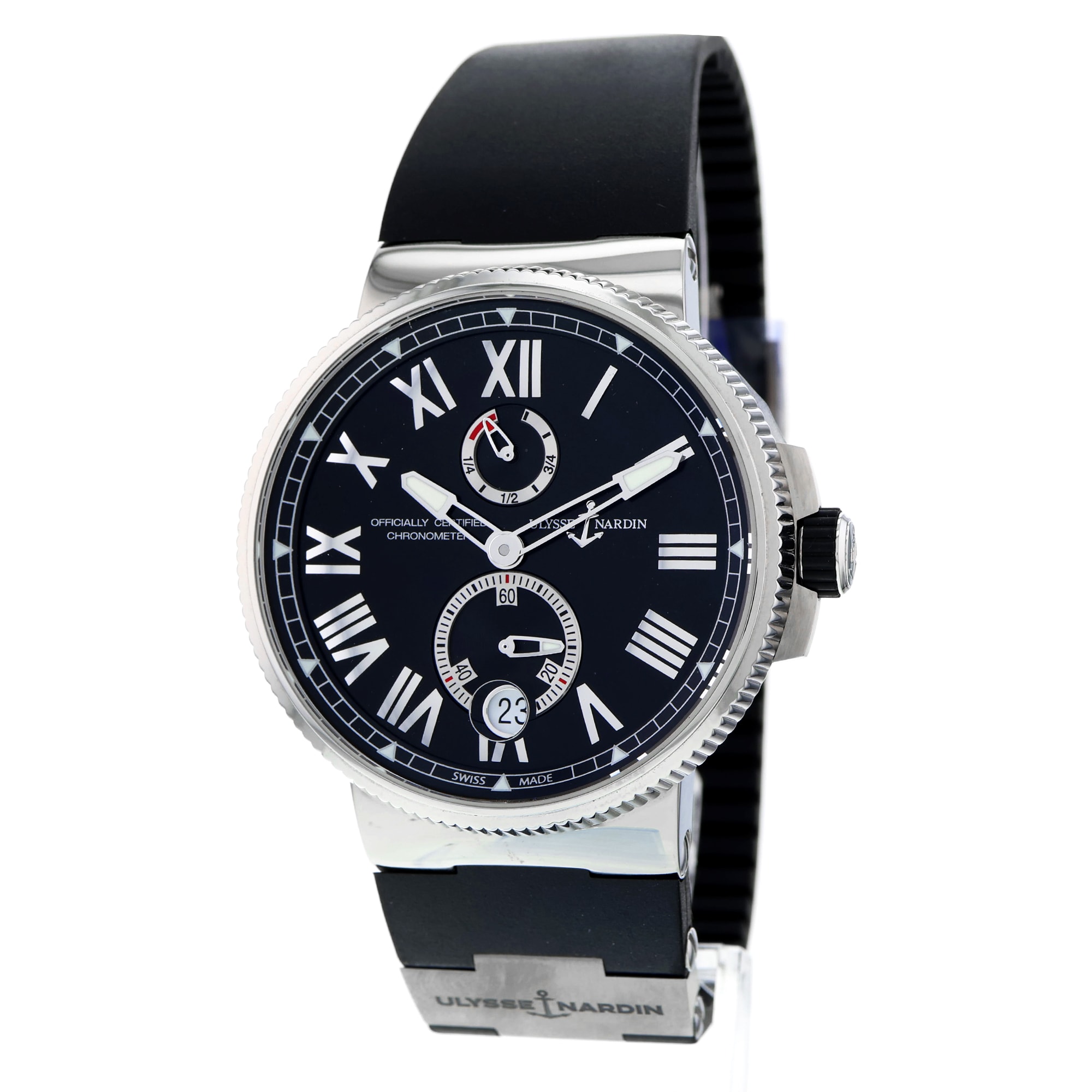 Ulysse Nardin Marine Chronometer Manufacture 1183-122 Automatic