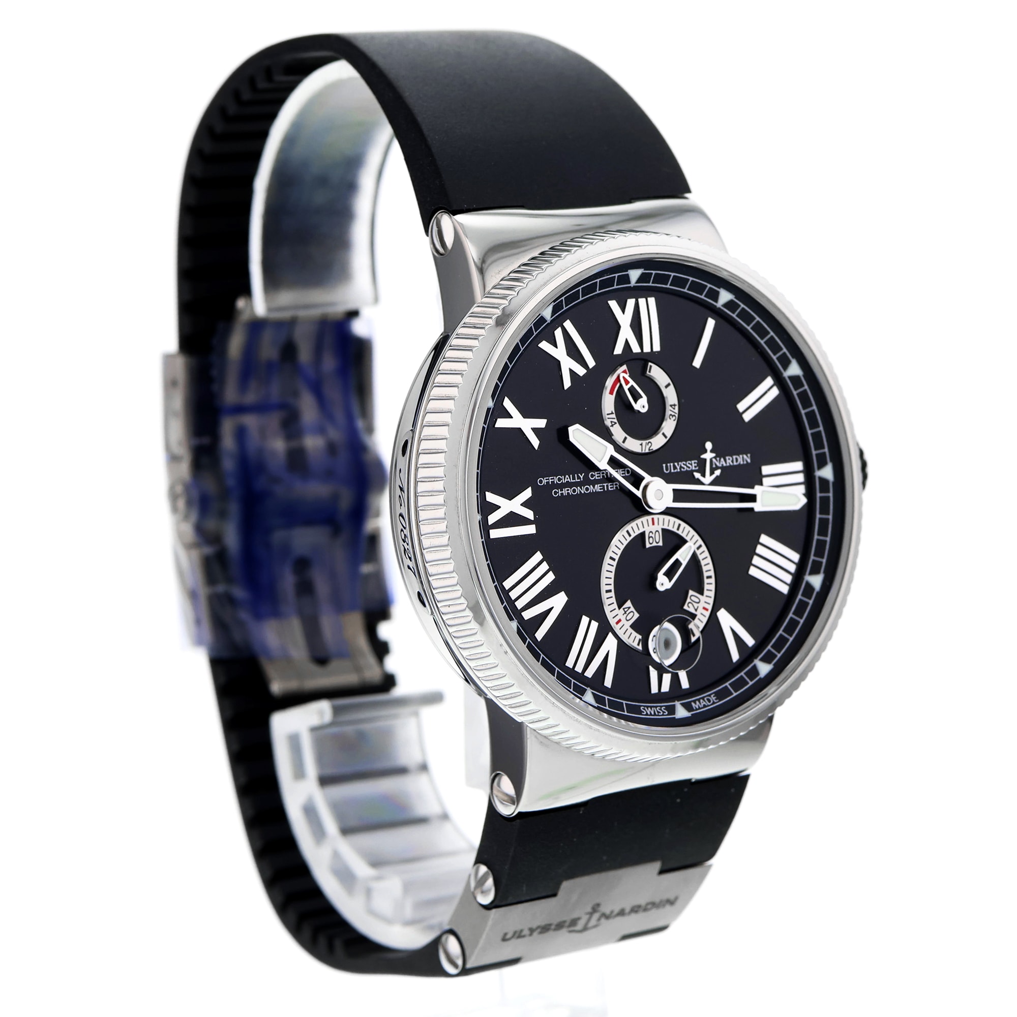 Ulysse Nardin Marine Chronometer Manufacture 1183-122 Automatic