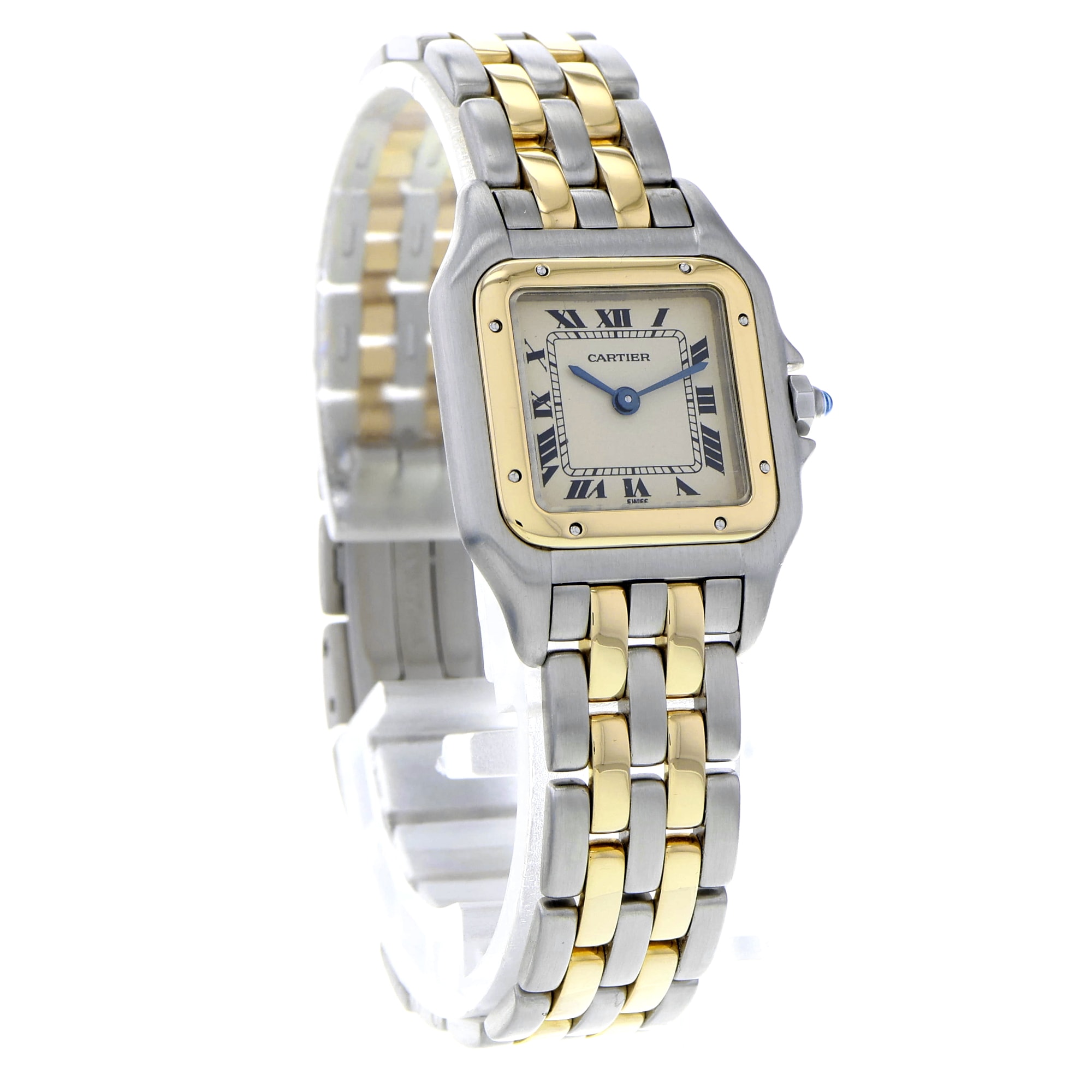 Cartier Panthère 112000R White Roman Quartz 18k