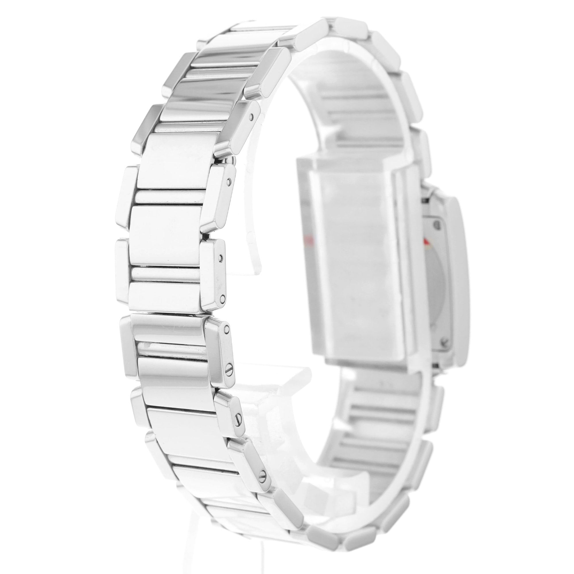 Cartier Tank Francaise WE1036S3 2517 2517 Agate Limited Edition 50 pcs 18K White Gold