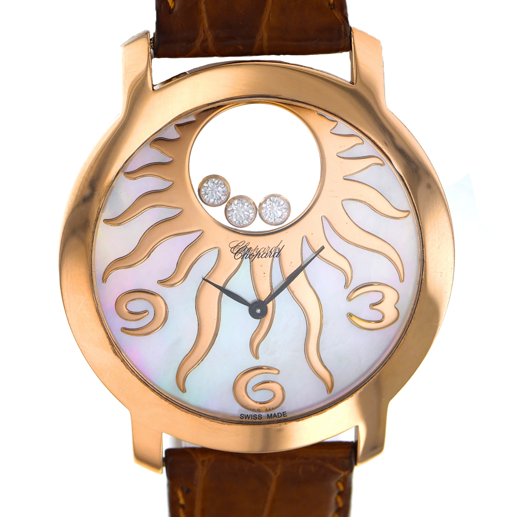 Chopard Happy Sport Happy Sun 207469 40mm 18K rose gold
