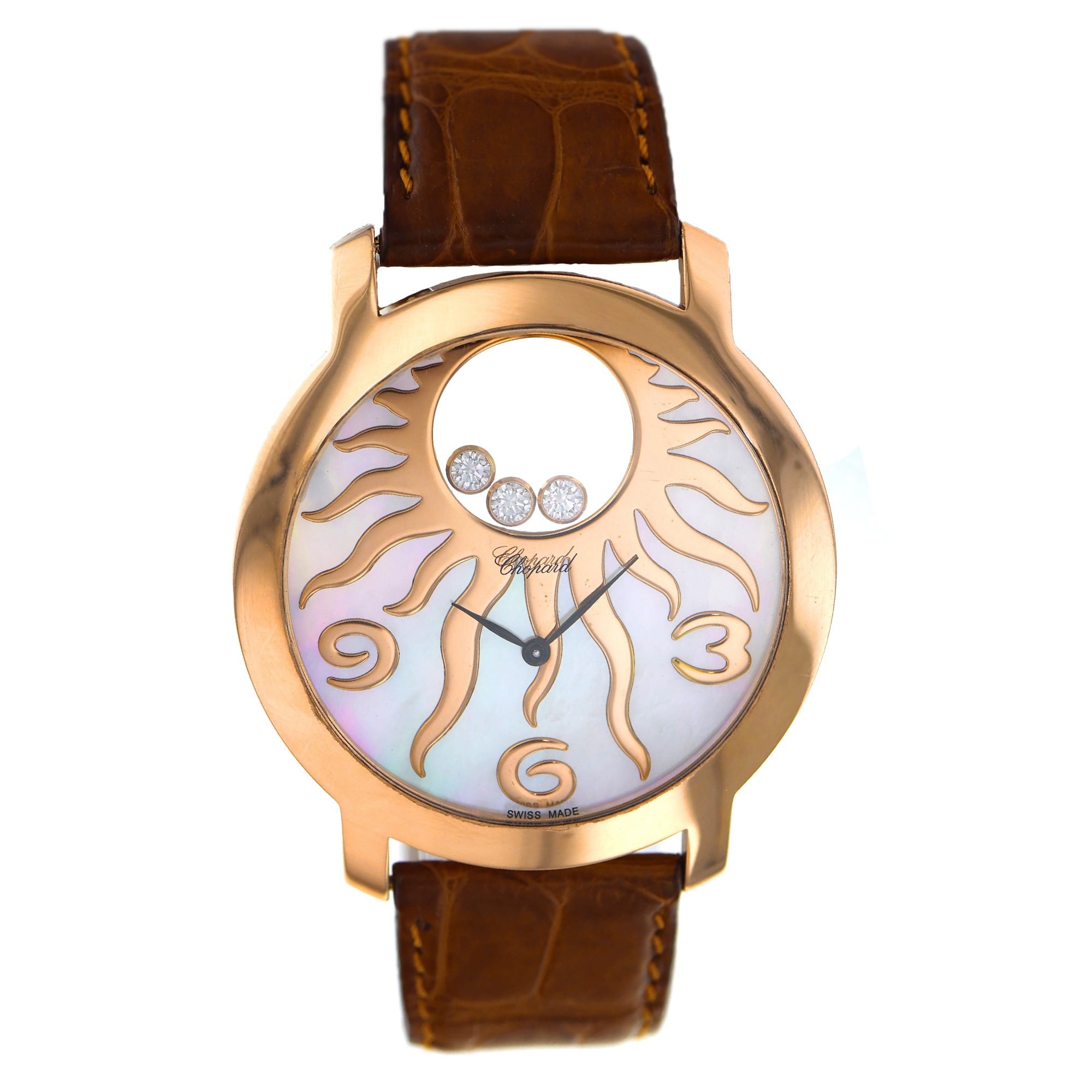 Chopard Happy Sport Happy Sun 207469 40mm 18K rose gold