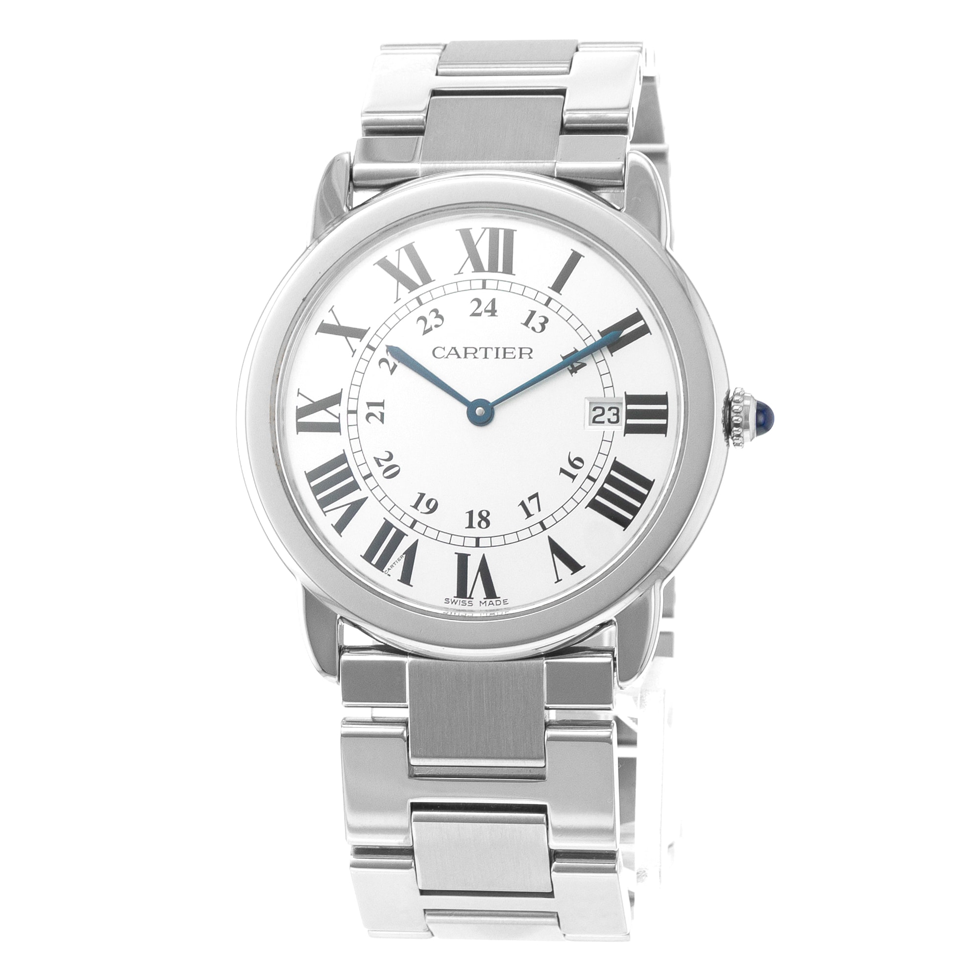Cartier Ronde Solo de Cartier W6701005 2934 36mm Steel Quartz Mens Watch