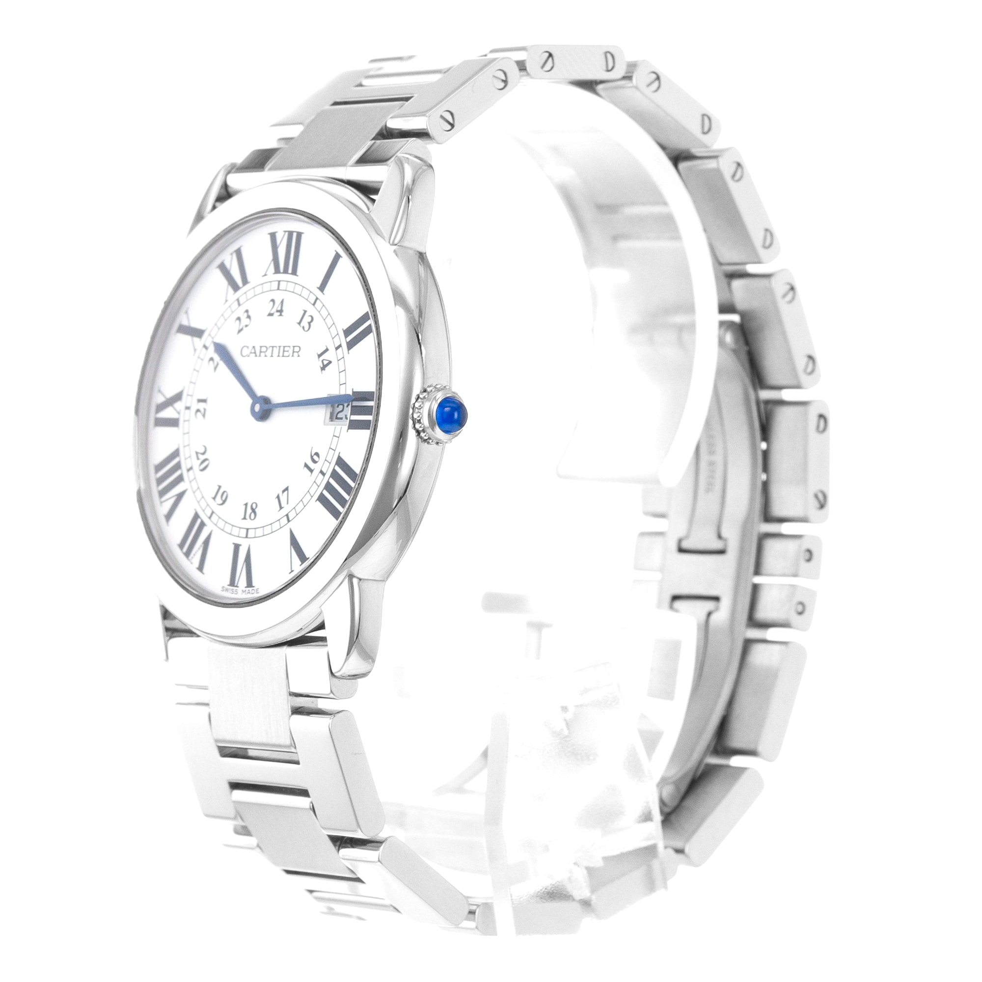 Cartier Ronde Solo de Cartier W6701005 2934 36mm Steel Quartz Mens Watch