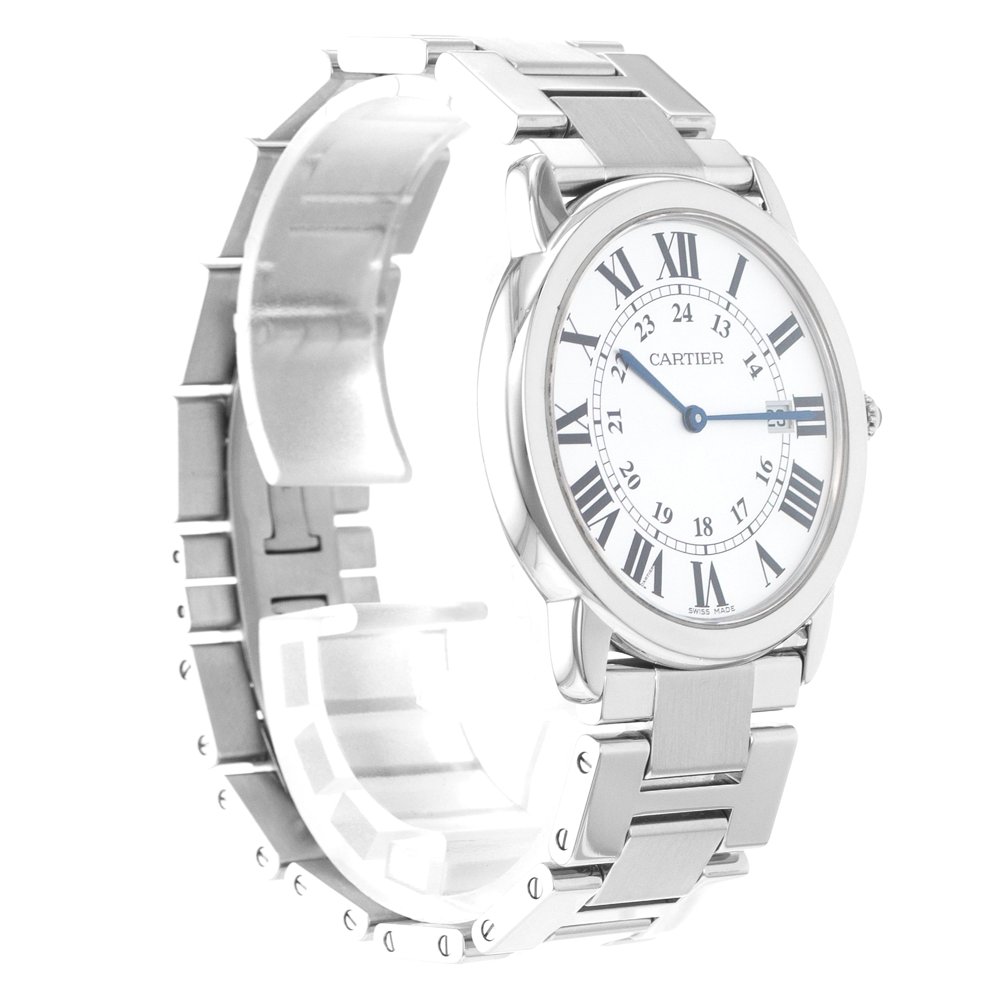 Cartier Ronde Solo de Cartier W6701005 2934 36mm Steel Quartz Mens Watch