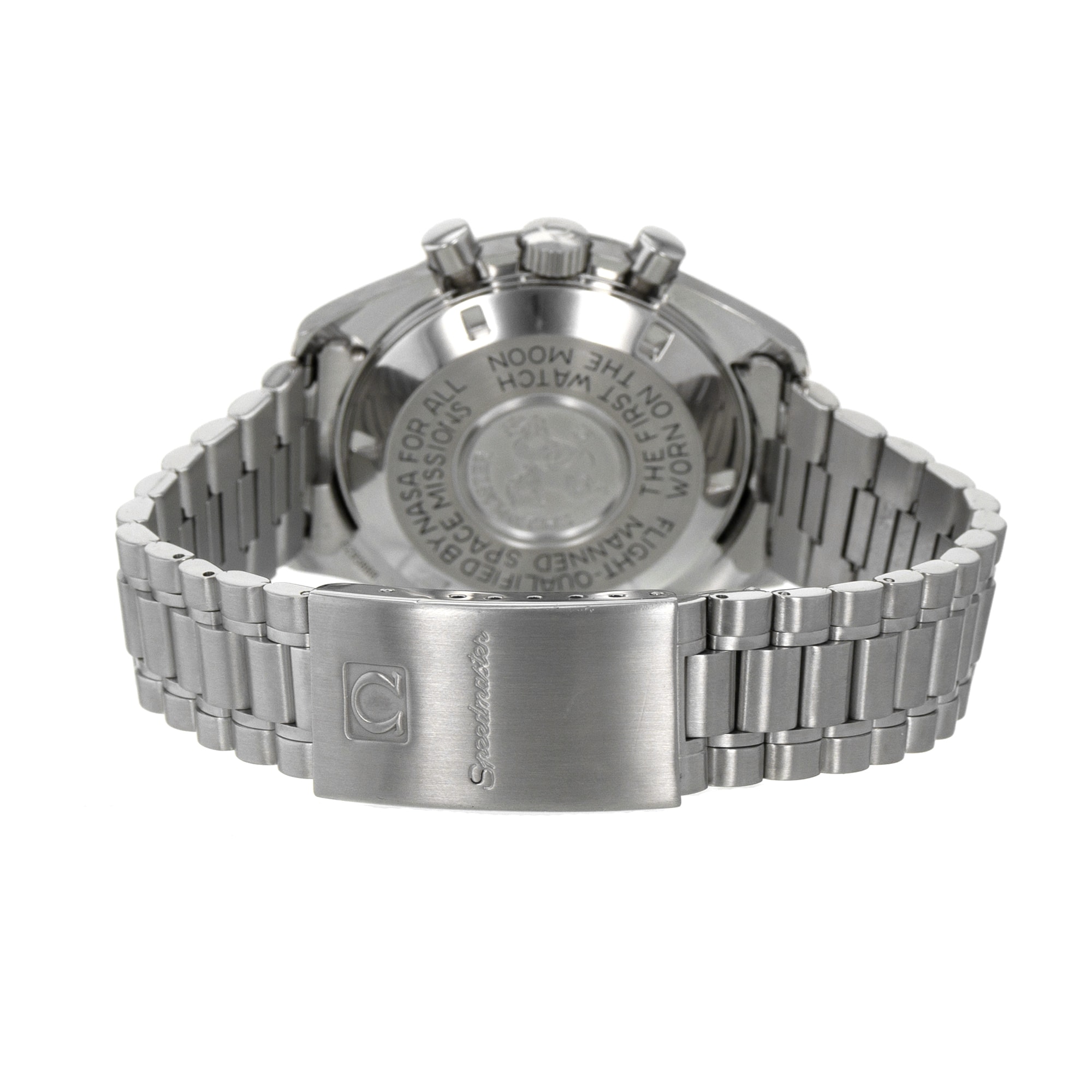 Omega Speedmaster 3590.50 Chronograph Black Vintage Patina Steel Mens Watch