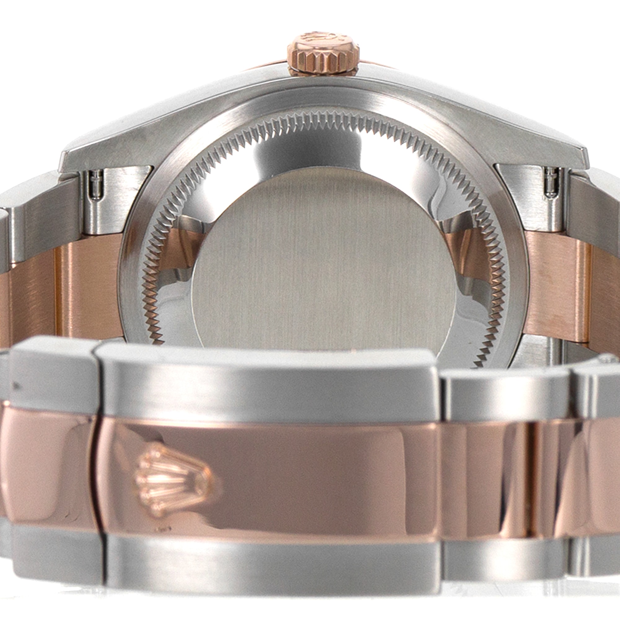 Rolex Datejust 36 126201 Diamond Mother of Pearl Steel 18k Rose Mens Watch 2018