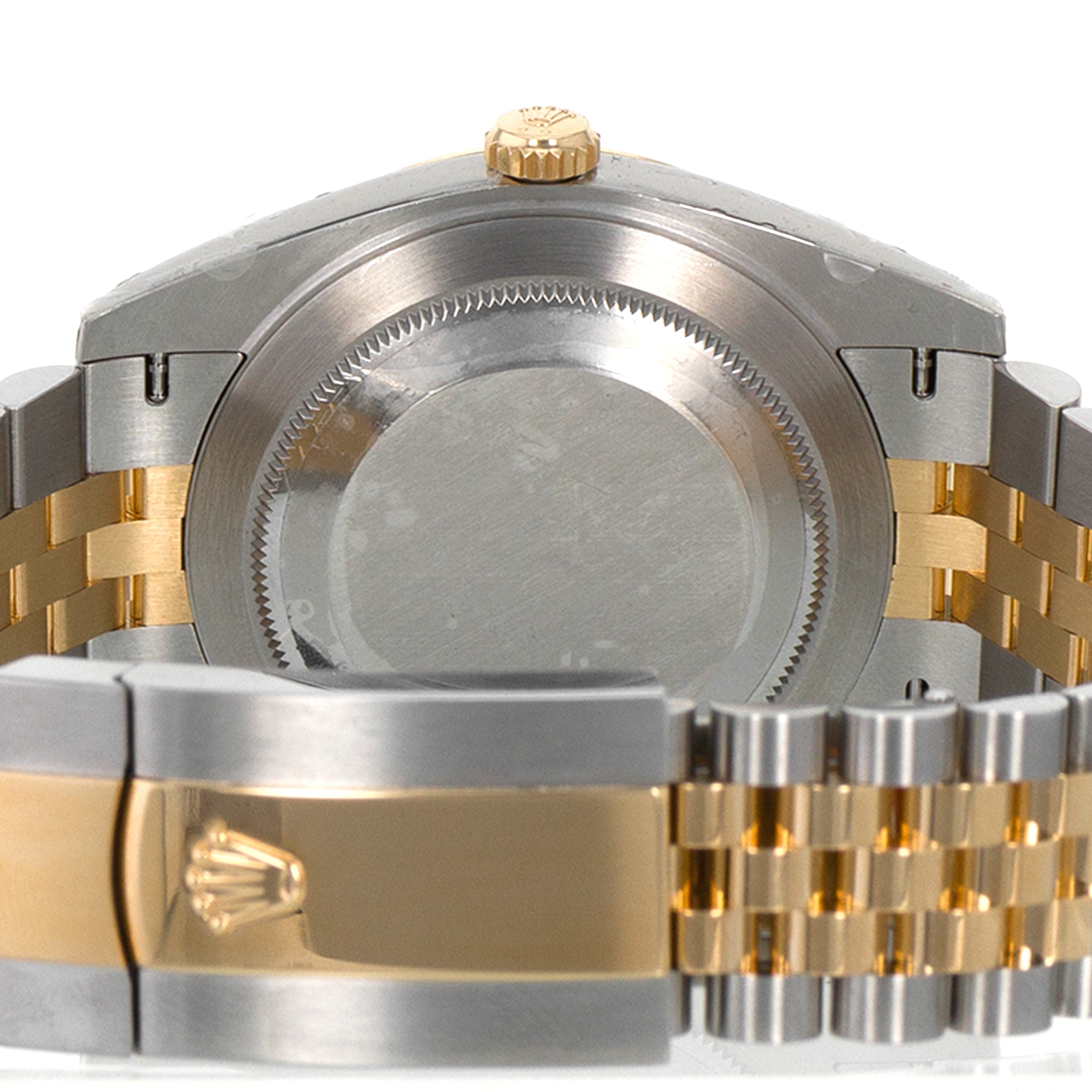 Rolex Datejust 41 126333 Flutied Motif Dial Yellow Gold Jubilee Mens Watch