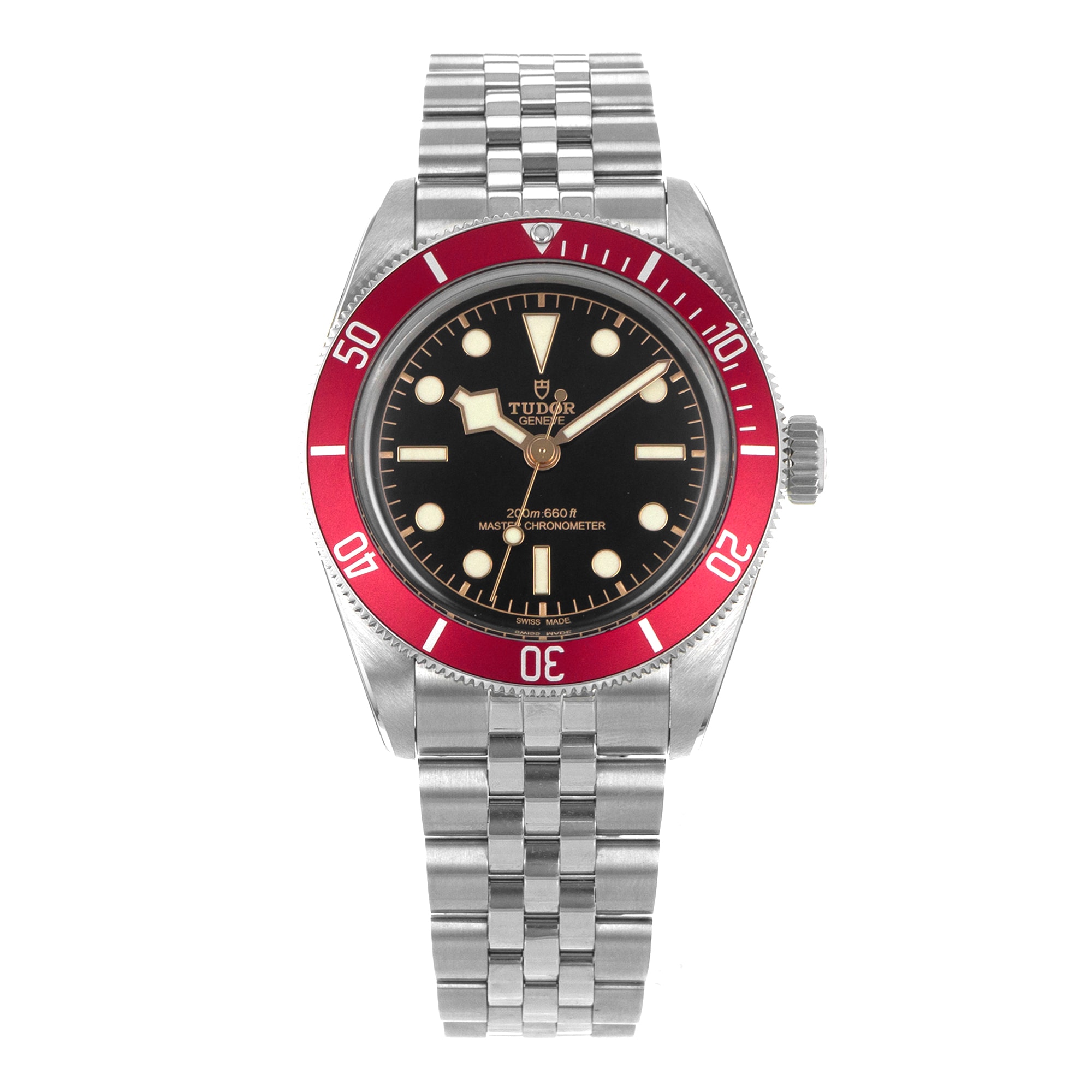 Tudor Black Bay M7941A1A0RU-0003 41mm Red Black Steel Automatic Mens Watch