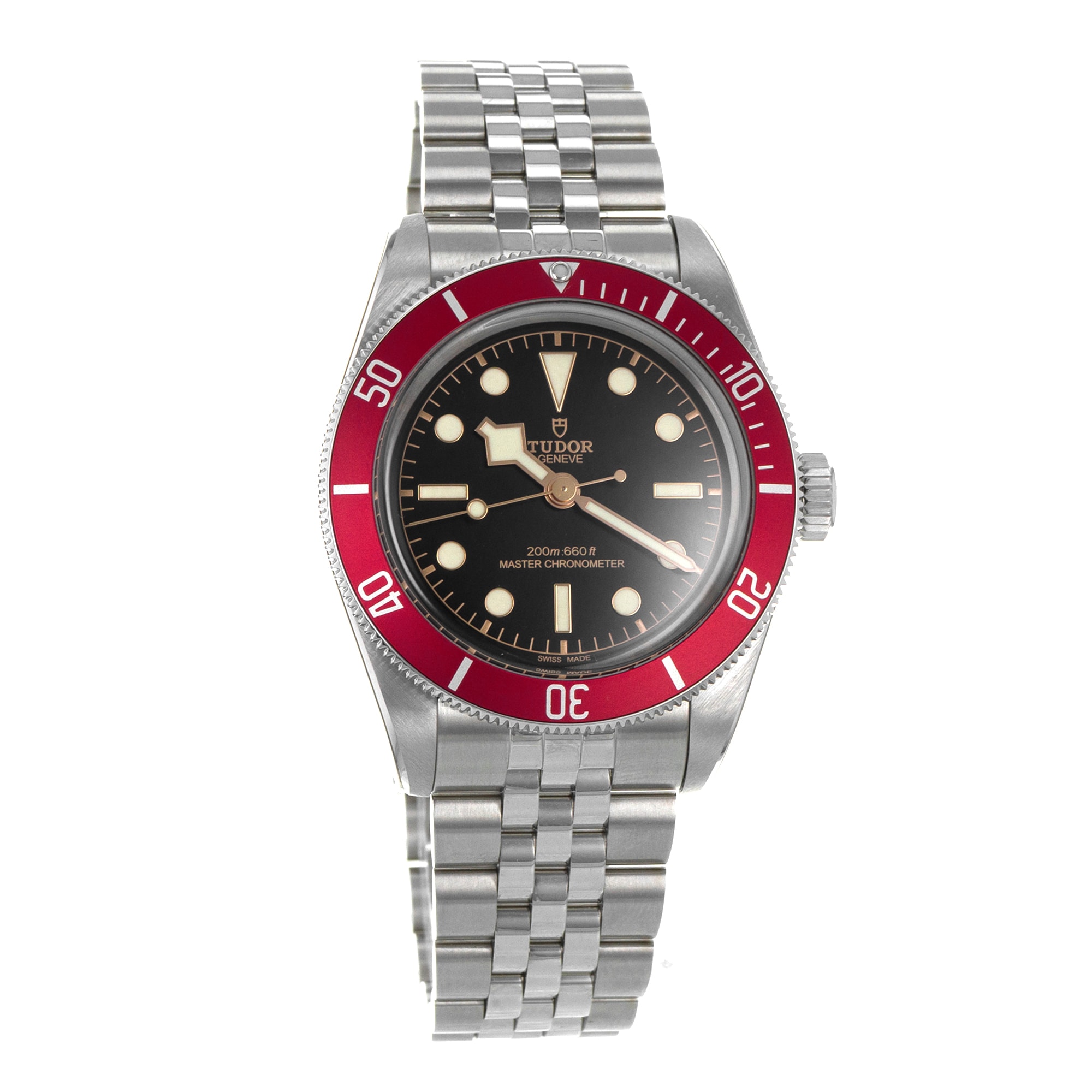 Tudor Black Bay M7941A1A0RU-0003 41mm Red Black Steel Automatic Mens Watch